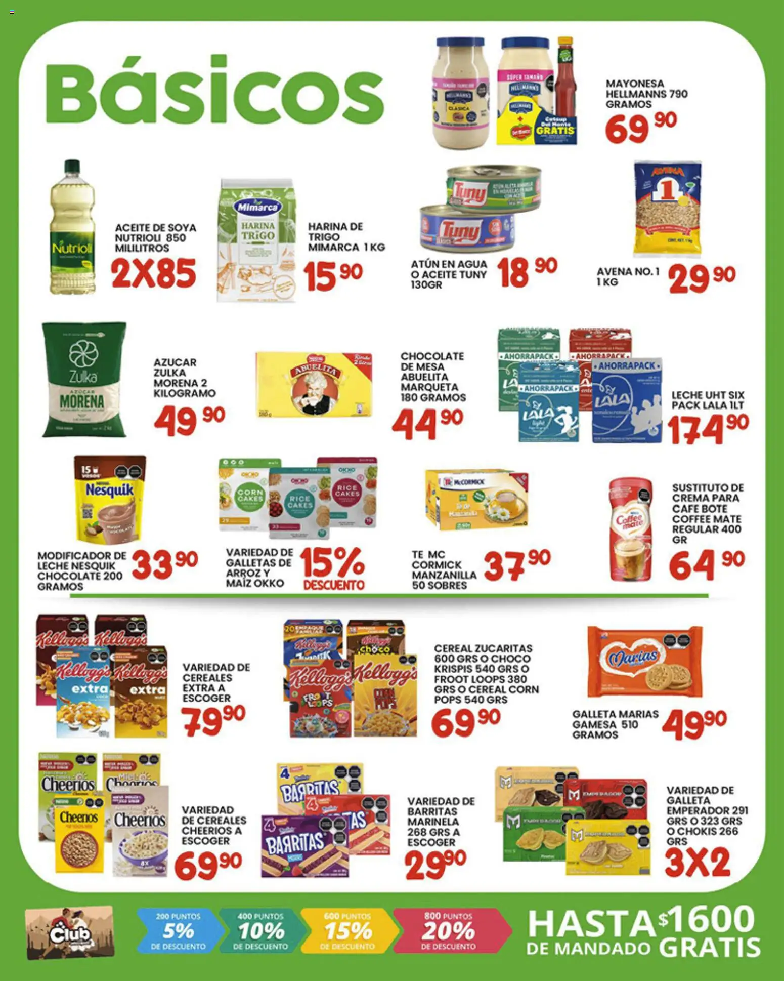 Nuevas ofertas de Alsuper válidas en toda la República Mexicana desde el 16.01.2026. ¡Encuentra las mejores ofertas en Alsuper folleto Chihuahua Capital! | Página: 2 | Productos: Azúcar, Avena, Atún, Crema