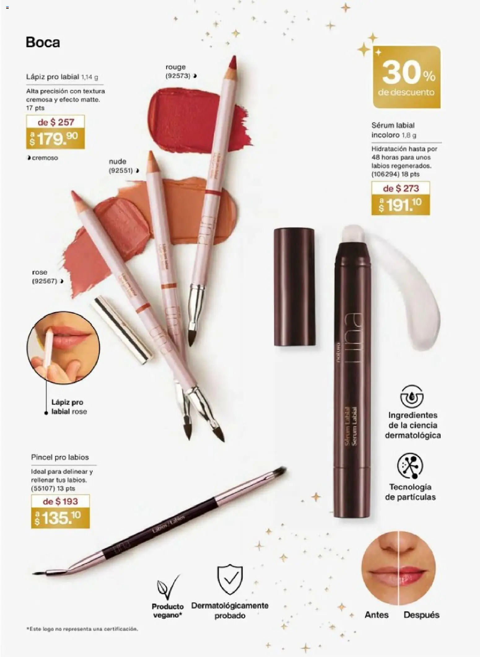 Nuevas ofertas de Natura válidas en toda la República Mexicana desde el 01.12.2025. ¡Encuentra las mejores ofertas en Natura campaña 18 2025! | Página: 79 | Productos: Pincel, Serum