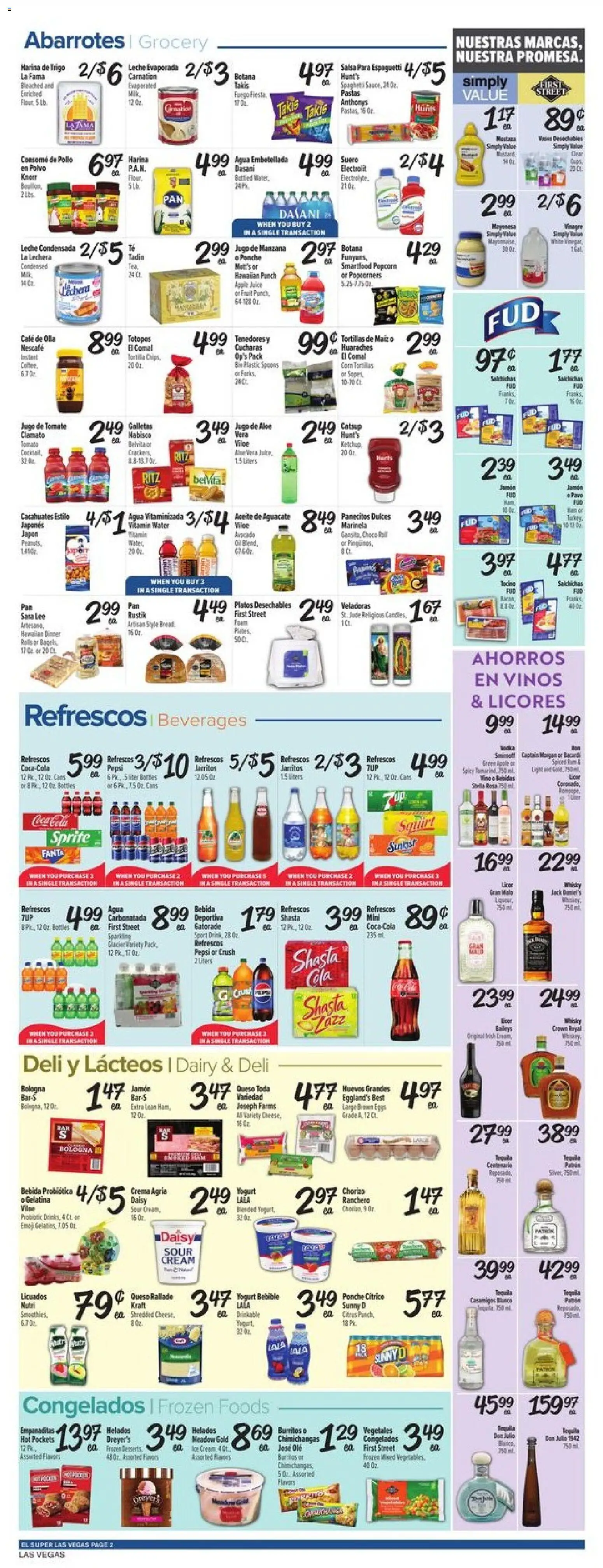 El Super Weekly Ad - NV - valid from 19.11.2025 | Page: 2 | Products: Vitamin, Coffee, Chips, Cream