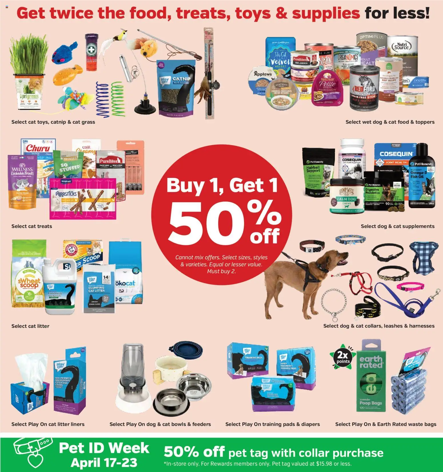 Pet Supplies Plus Weekly Ad - valid from 26.03.2026 | Page: 2 | Products: Fish Oil, Probiotics, Cat Food, Oil