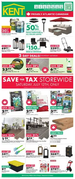 Preview of Kent weekly flyer / circulaire from shop Kent valid from 10.07.2025
