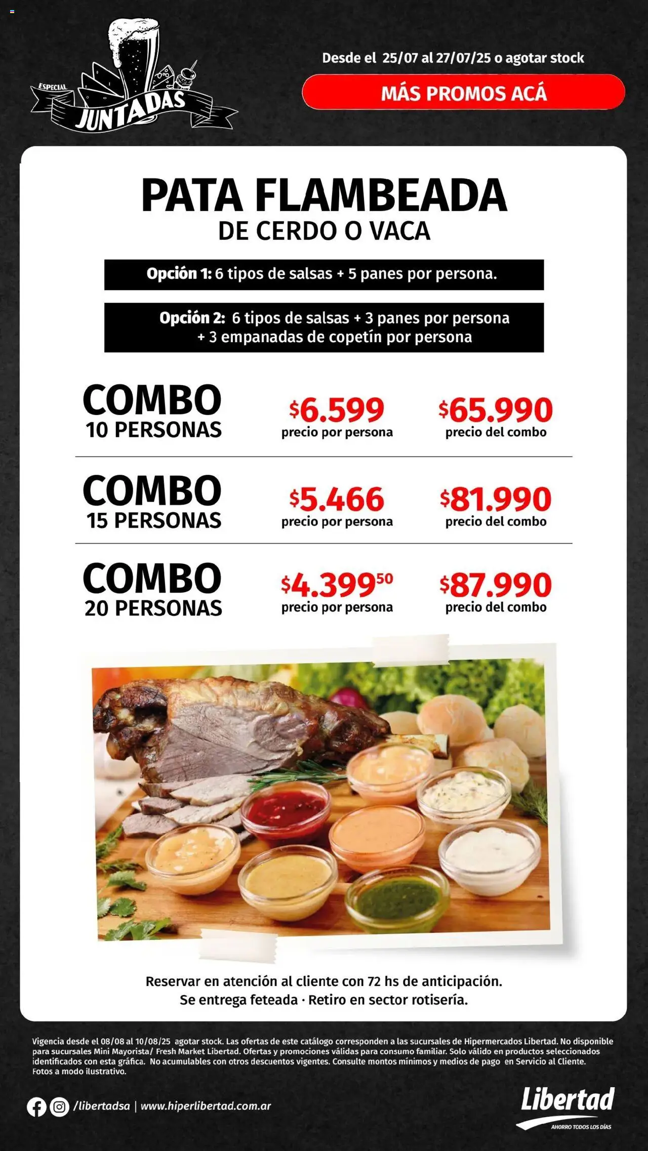 Hipermercado Libertad catálogo │ válido desde el 08.08.2025 | Página: 5 | Productos: Cerdo
