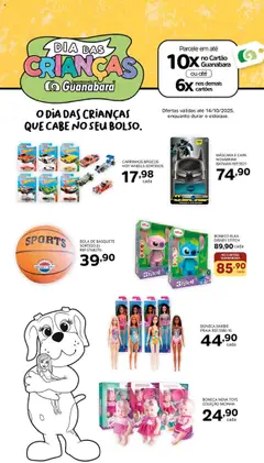 Supermercado Guanabara - Ofertas Crianças - Pré-Visualização do folheto da loja Supermercado Guanabara, válido de 26.09.2025