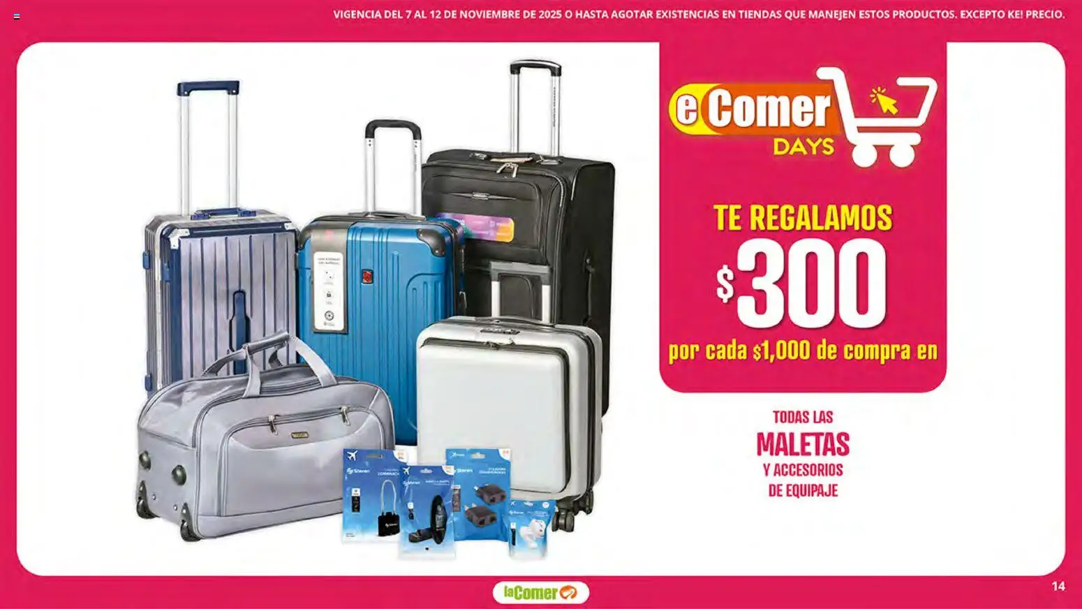 Nuevas ofertas de La Comer válidas en toda la República Mexicana desde el 07.11.2025. ¡Encuentra las mejores ofertas en La Comer folleto! | Página: 14 | Productos: Té