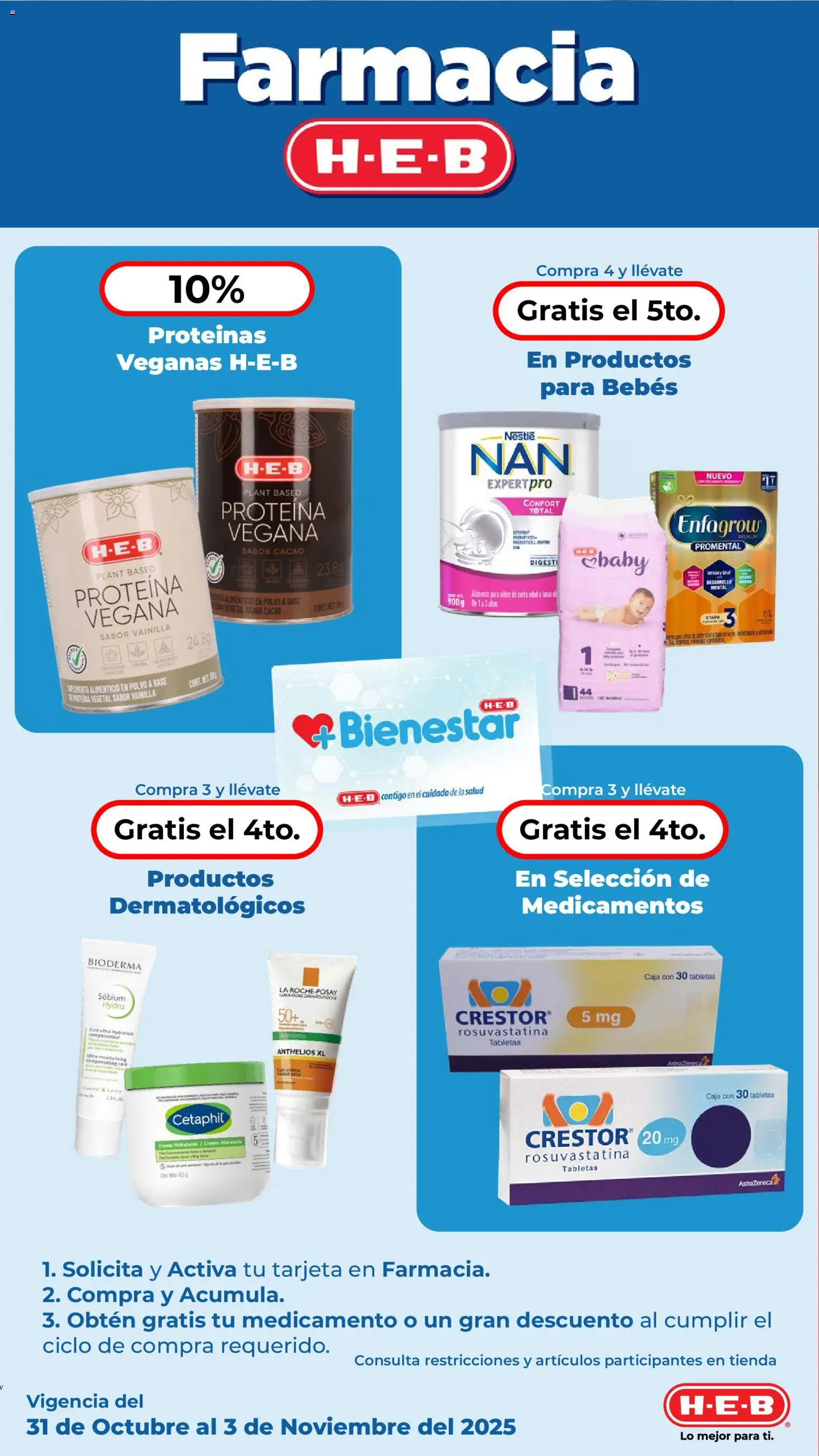 Nuevas ofertas de H-E-B válidas en toda la República Mexicana desde el 31.10.2025. ¡Encuentra las mejores ofertas en H-E-B folleto! | Página: 19 | Productos: Cacao, Caja, Polvo
