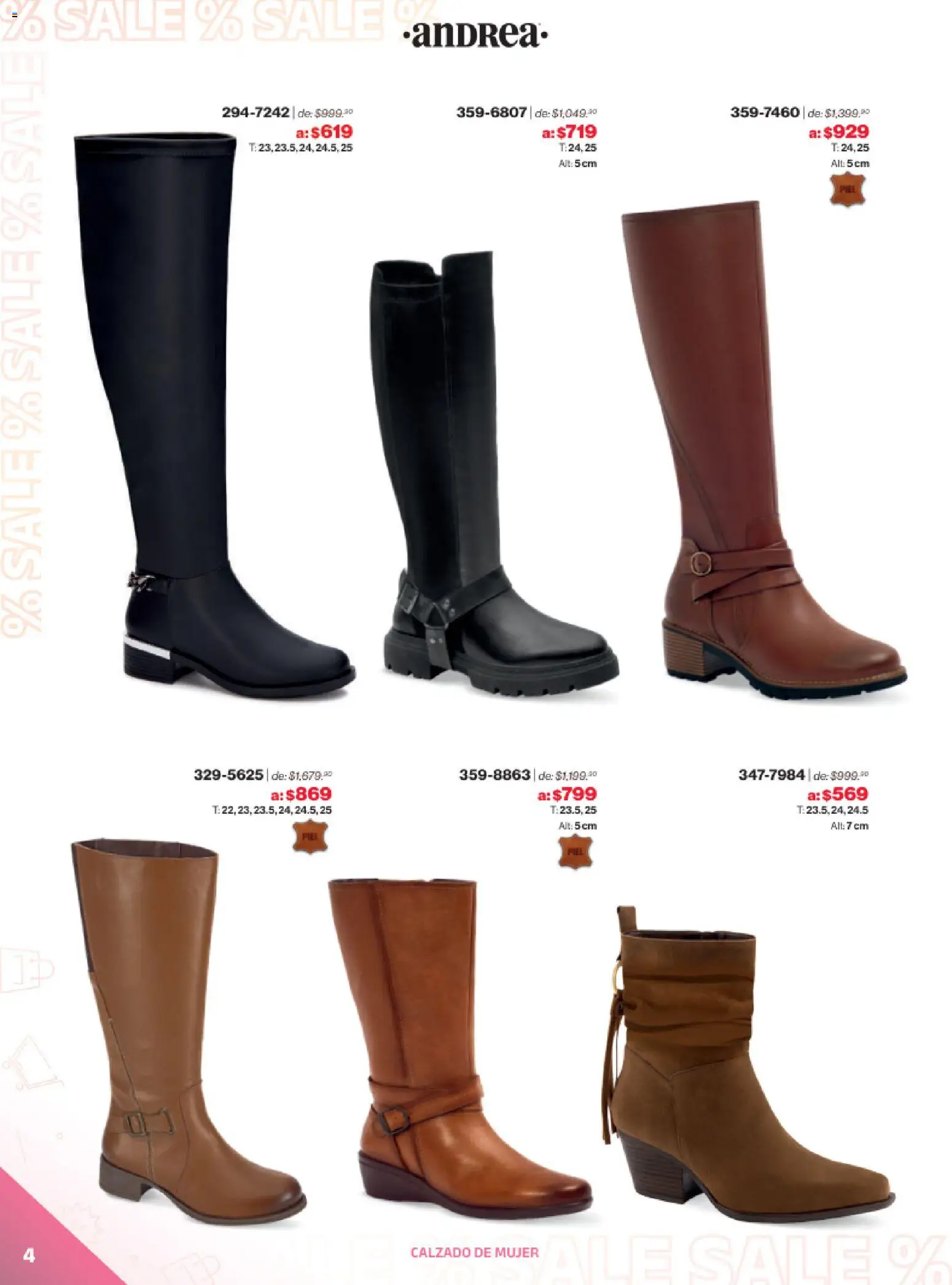 Nuevas ofertas de Andrea válidas en toda la República Mexicana desde el 21.12.2025. ¡Encuentra las mejores ofertas en Andrea catálogo Outlet! | Página: 4