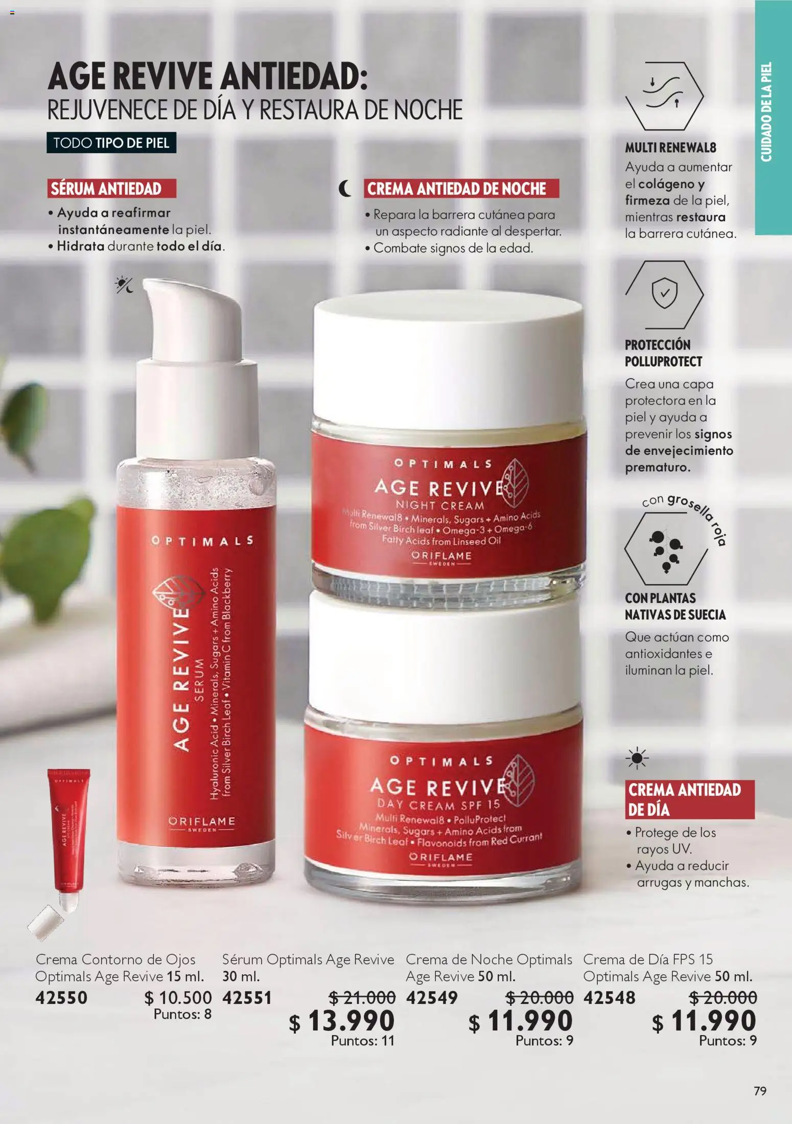 Oriflame catálogo │ válido desde el 06.12.2025 | Página: 79 | Productos: Contorno, Crema, Contorno de ojos, Serum