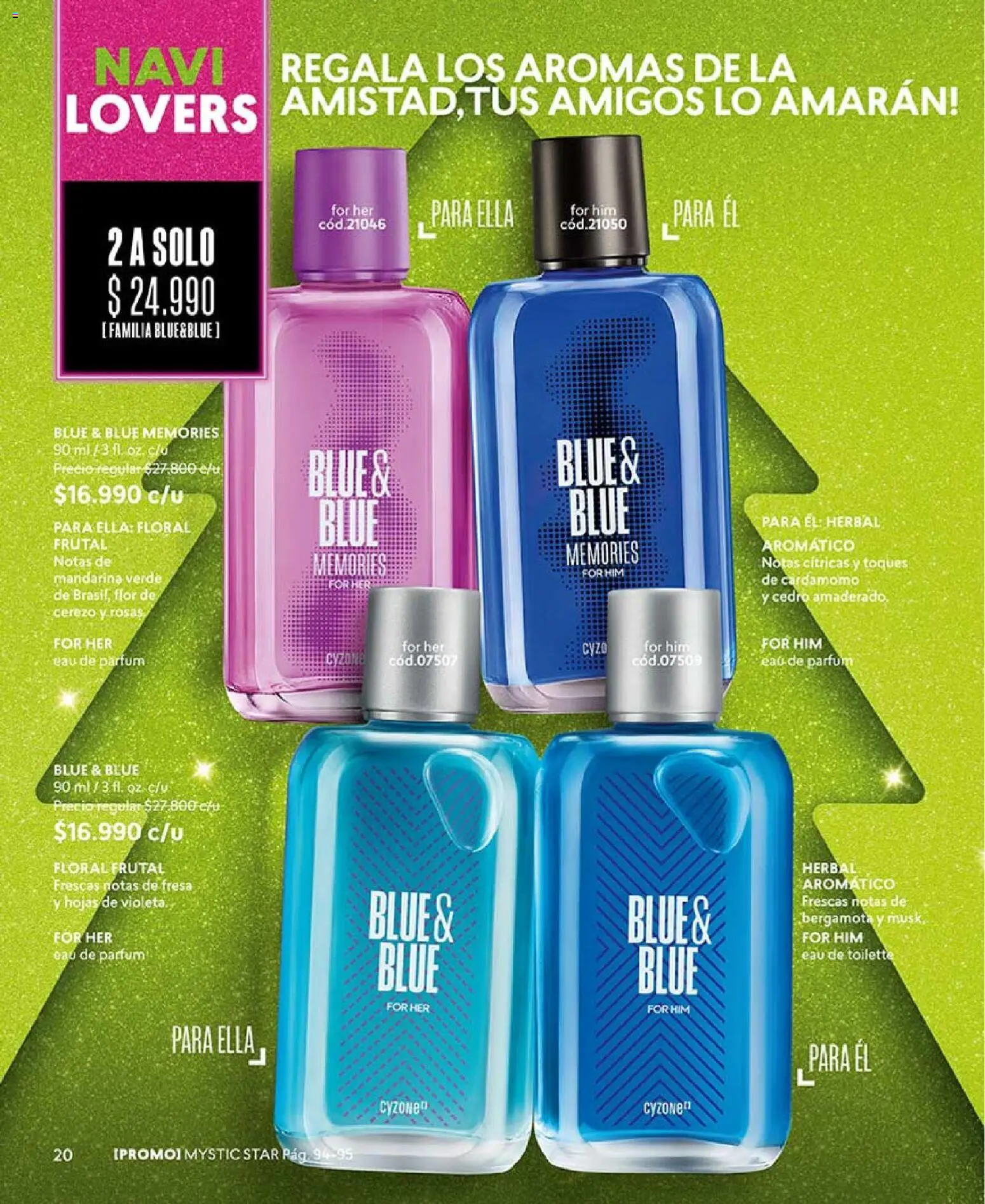 Catálogo CyZone Campaña 18 │ válido desde el 01.12.2025 | Página: 20 | Productos: Eau de toilette