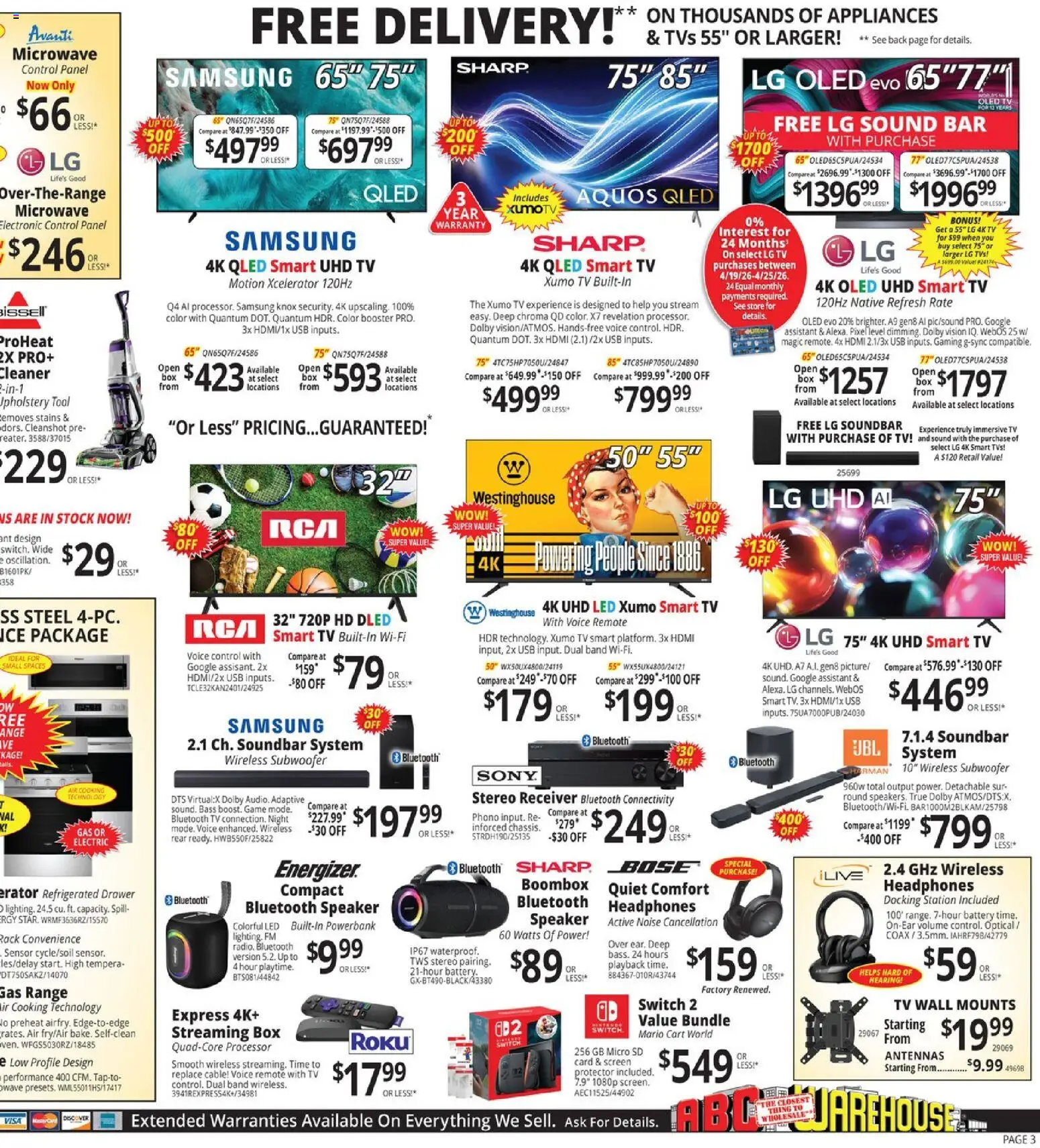 ABC Warehouse Weekly Ad - valid from 19.04.2026 | Page: 3