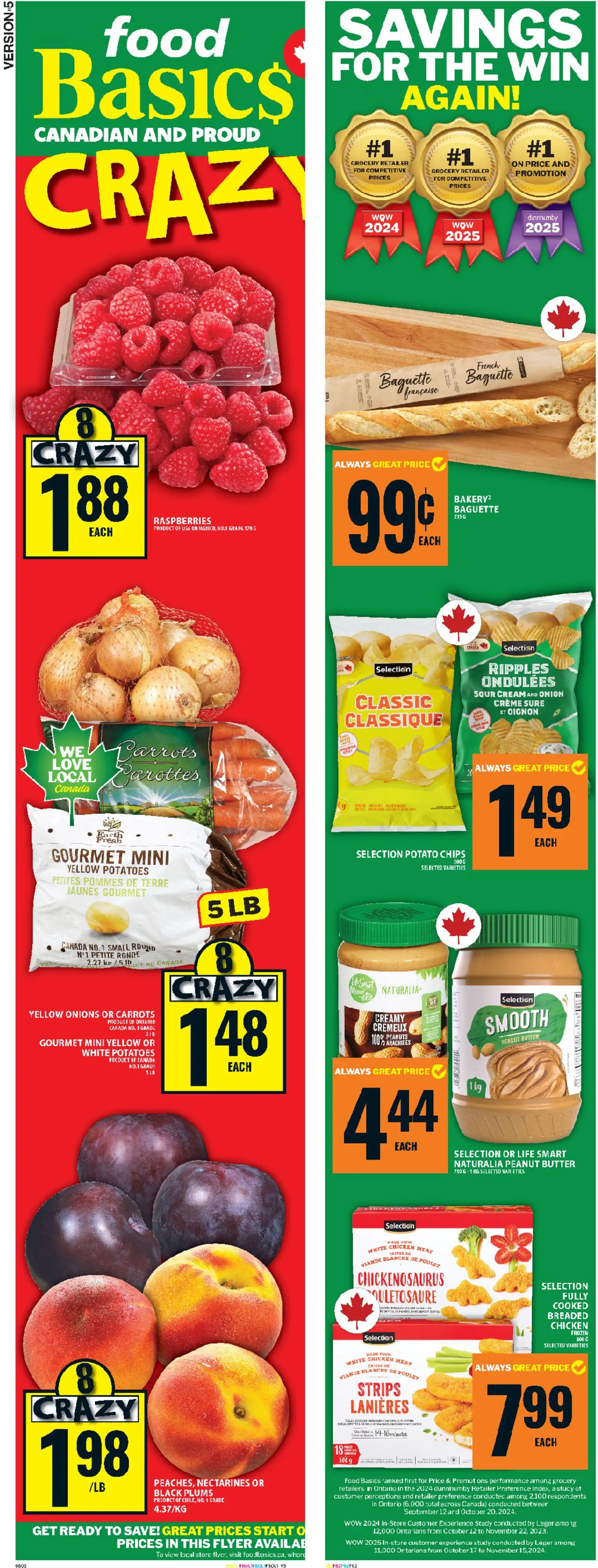 Food Basics flyer valid from 26.02.2026 | Page: 2 | Products: Sour cream, Chips, Cream, Butter
