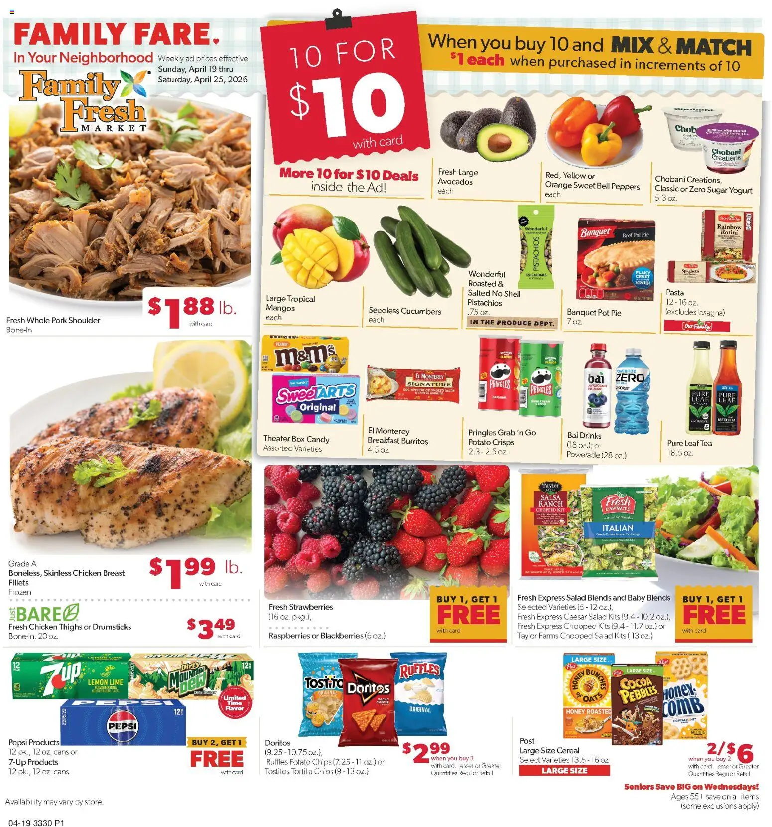 Family Fare Weekly Ad - MN - valid from 19.04.2026 | Page: 1