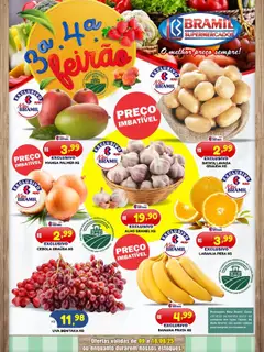 Bramil Supermercados - Ofertas Feirão - Pré-Visualização do folheto da loja Bramil Supermercados, válido de 09.09.2025
