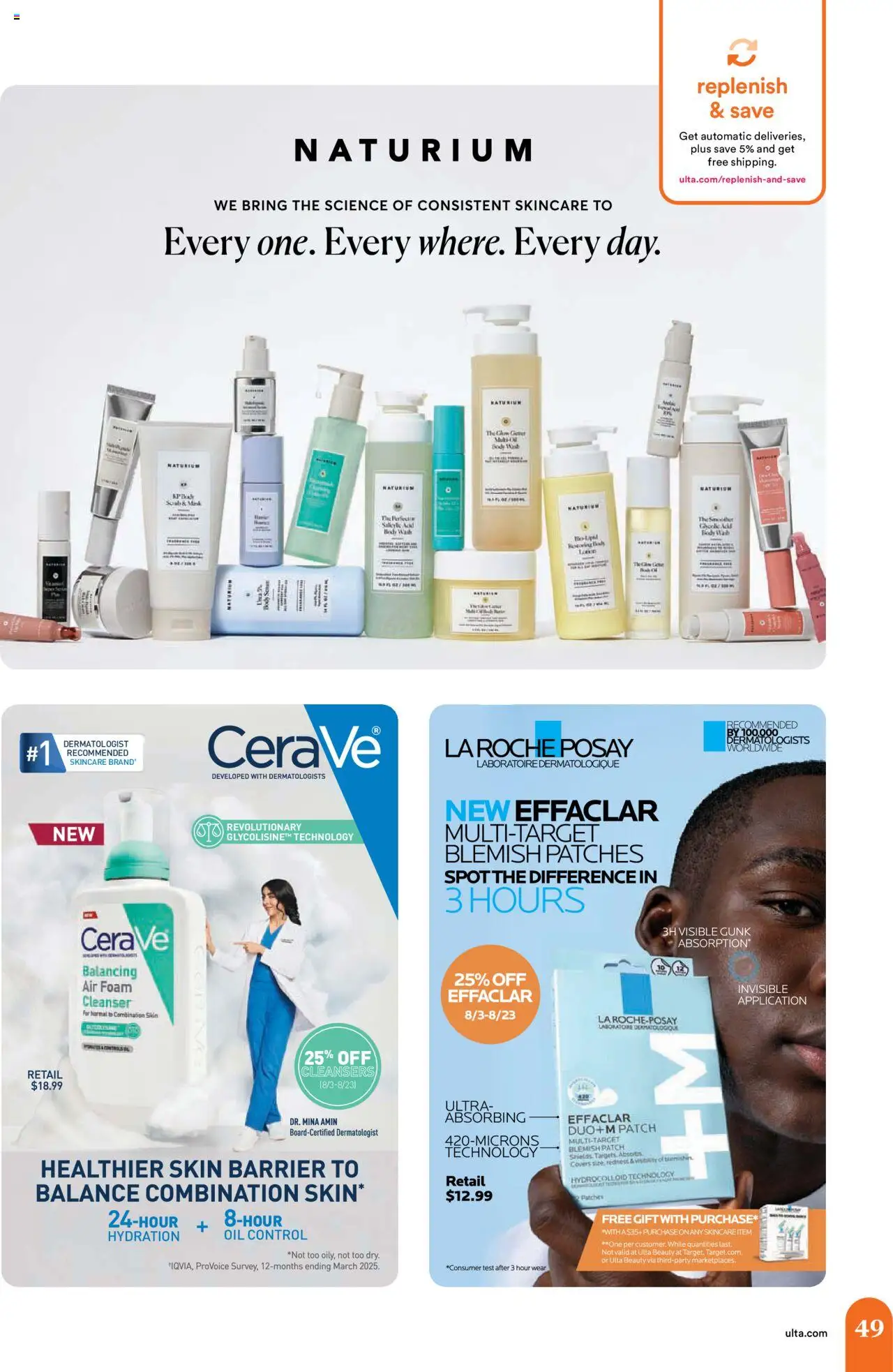 Ulta Beauty Weekly Ad - valid from 03.08.2025 | Page: 49 | Products: Oil, Body Wash