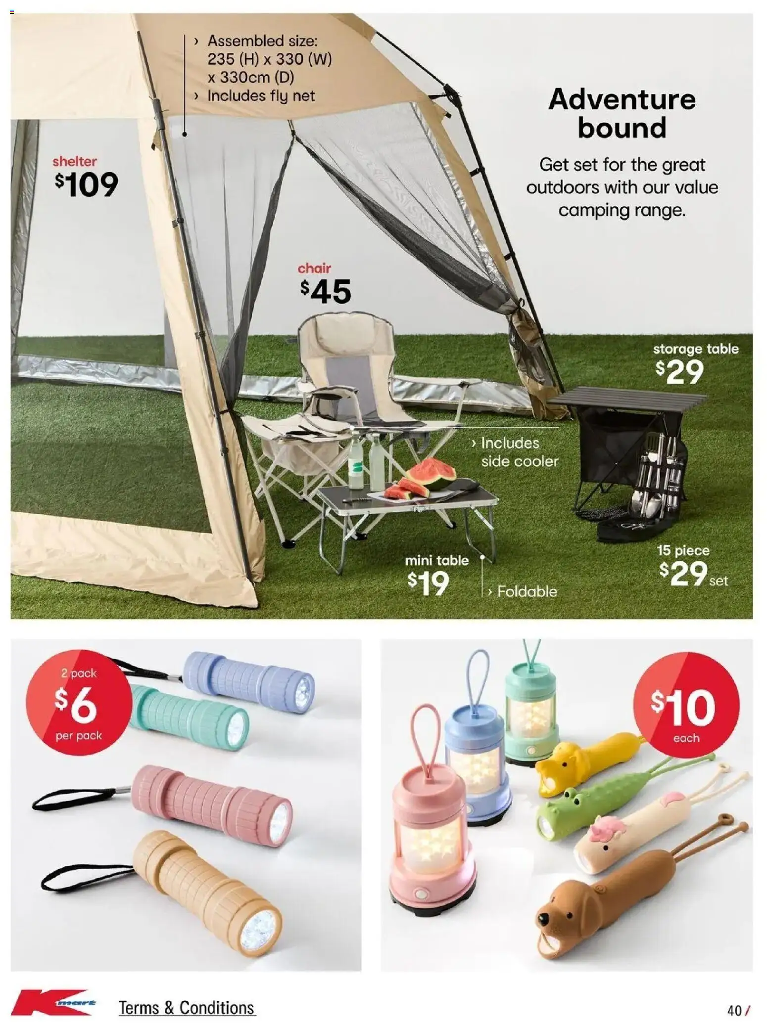 Kmart catalogue - valid from 26.03.2026 | Page: 40 | Products: Table, Chair