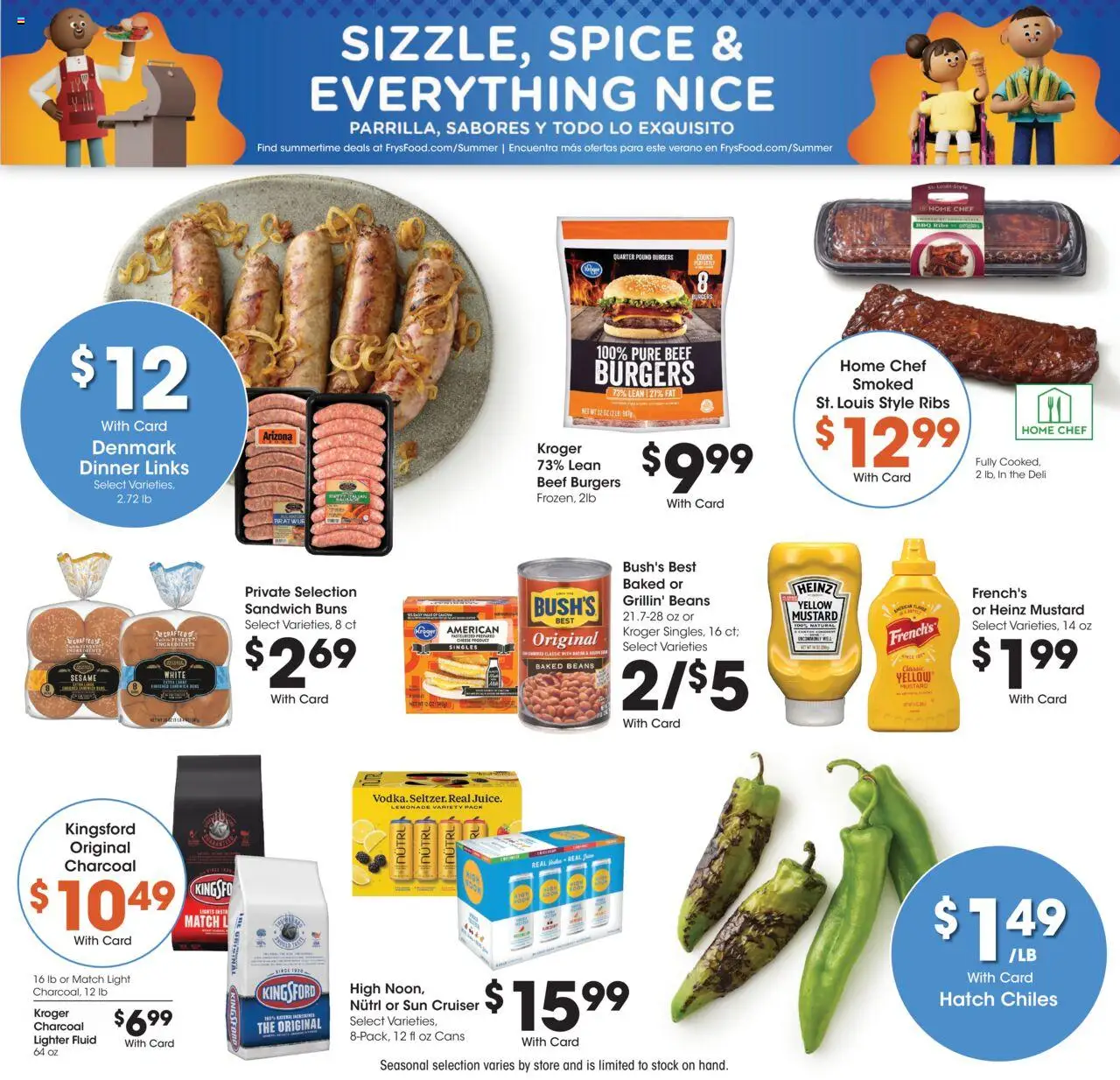 Fry's Food Weekly Ad - valid from 20.08.2025 | Page: 6 | Products: Beef, Lighter
