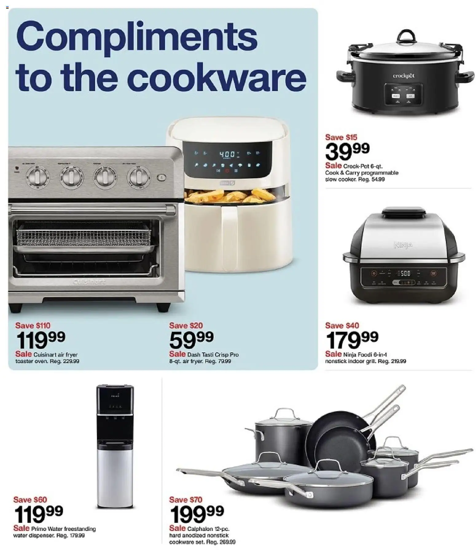 Target Weekly Ad - valid from 26.10.2025 | Page: 20 | Products: Toaster, Fryer, Water, Grill