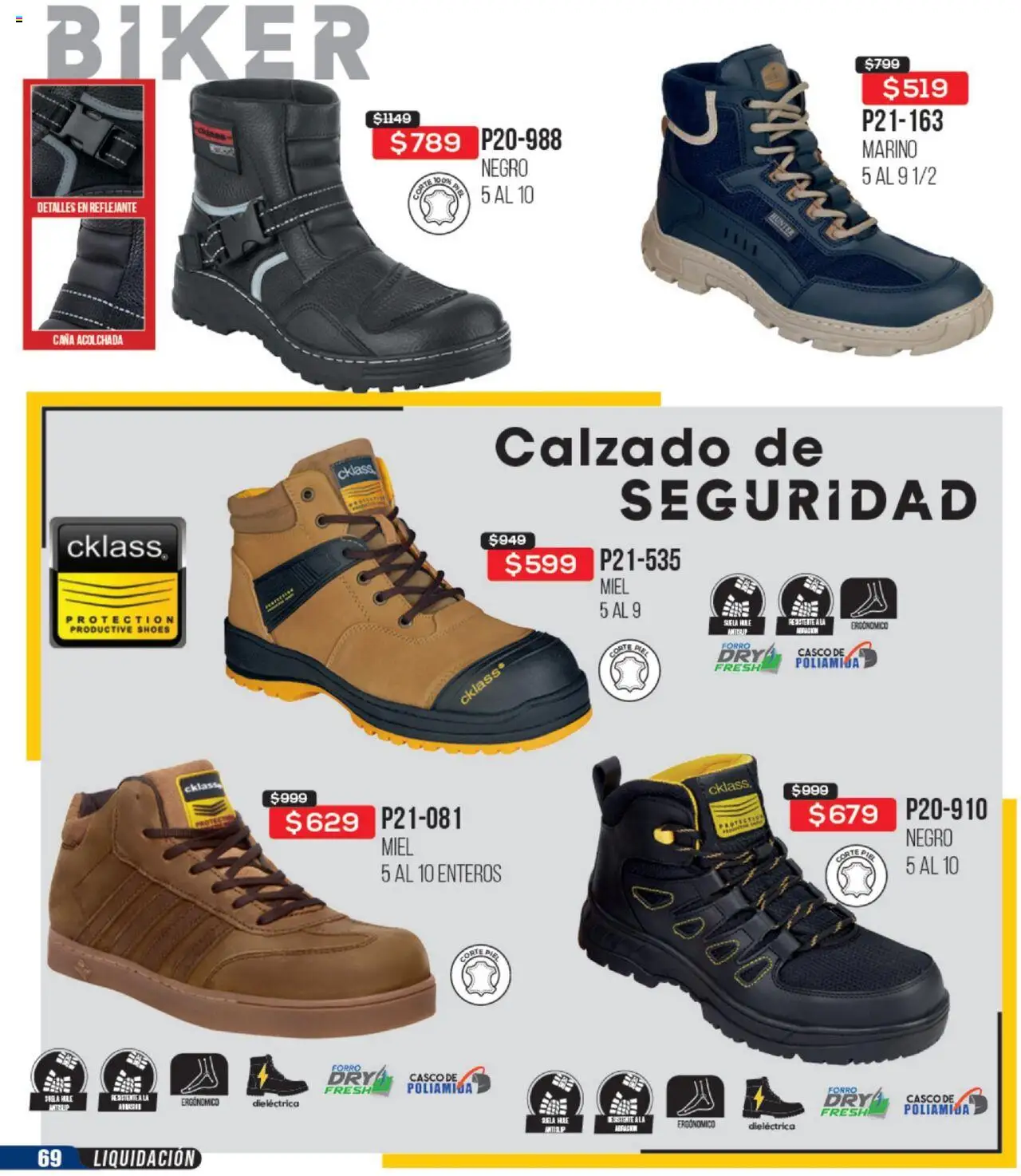 Nuevas ofertas de Cklass válidas en toda la República Mexicana desde el 09.09.2025. ¡Encuentra las mejores ofertas en Cklass - Catálogo Liquidacion Calzado! | Página: 70