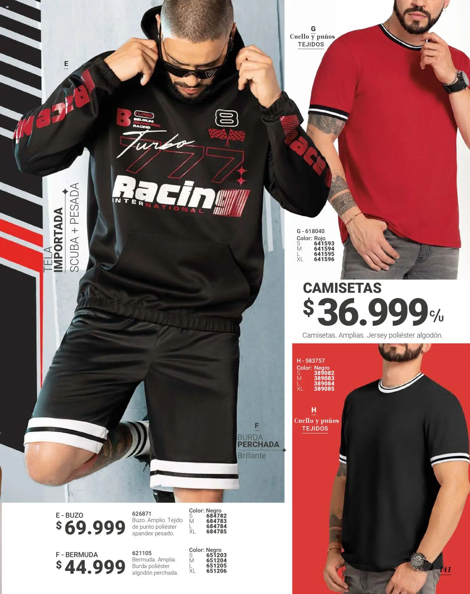 Carmel revista - valida desde el 29.10.2025 | Página: 141 | Productos: Algodón, Bermuda, Buzo, Cuello