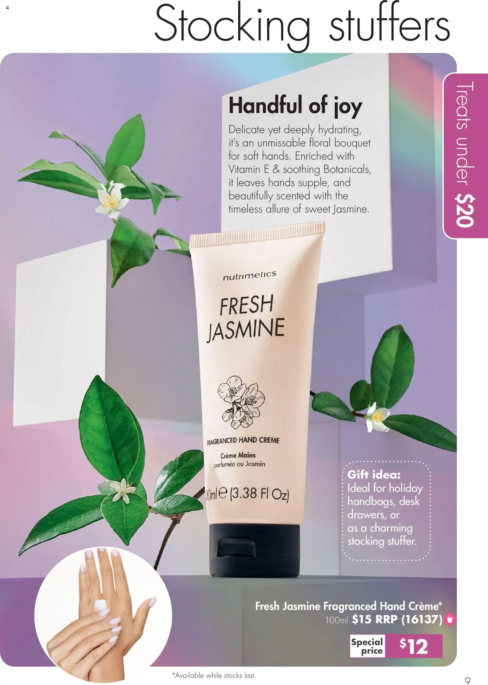 Nutrimetics catalogue - valid from 26.11.2025 | Page: 9 | Products: Desk, Floral, Vitamin