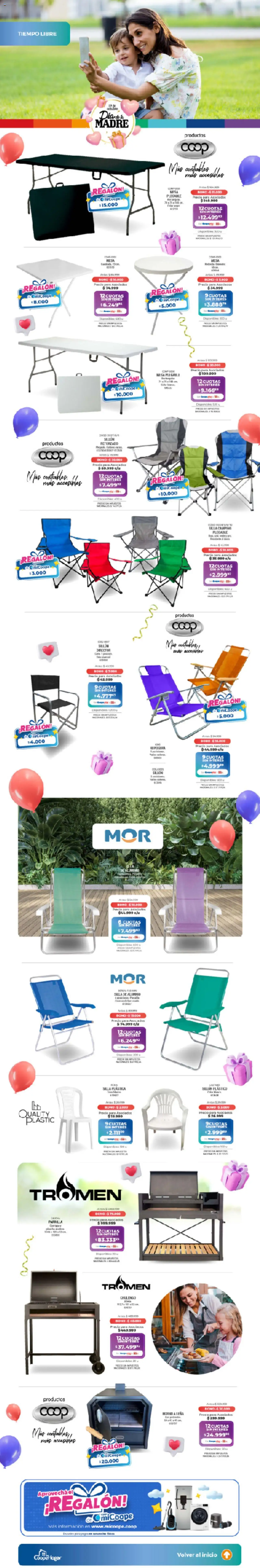 Cooperativa Obrera catálogo │ válido desde el 01.10.2025 | Página: 6 | Productos: Horno, Sillón, Mesa, Silla