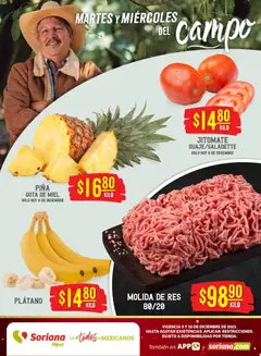 Vista previa de Soriana - Martes y Miércoles del Campo Híper: Nuevo León, Ciudad Victoria y Tampico, nuevo folleto de la tienda, válido en México a partir del 09.12.2025