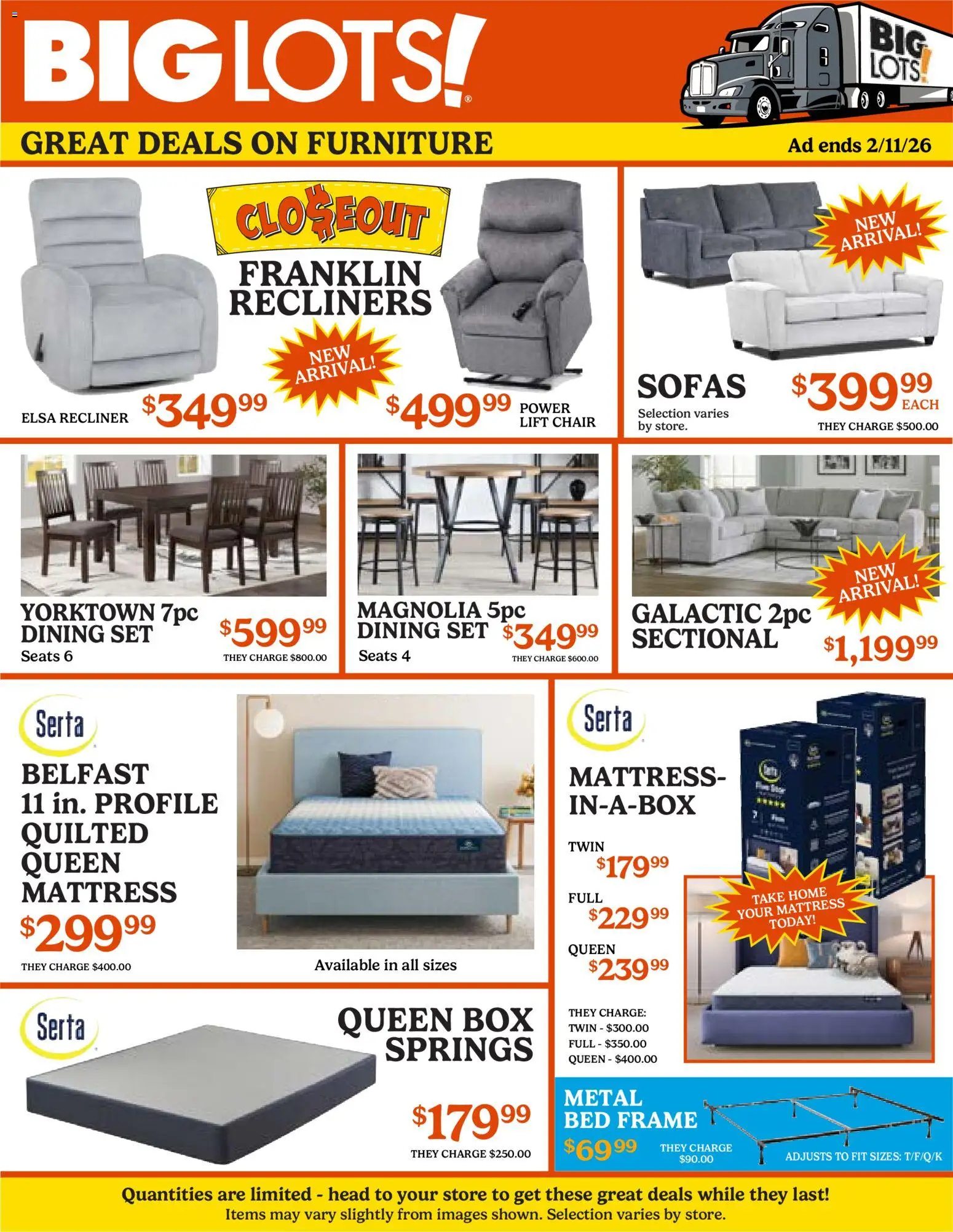 Big Lots Weekly Ad - valid from 08.02.2026 | Page: 1