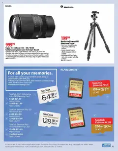 London Drugs flyer valid from 31.07.2025 | Page: 17 | Products: Memory card, Bag