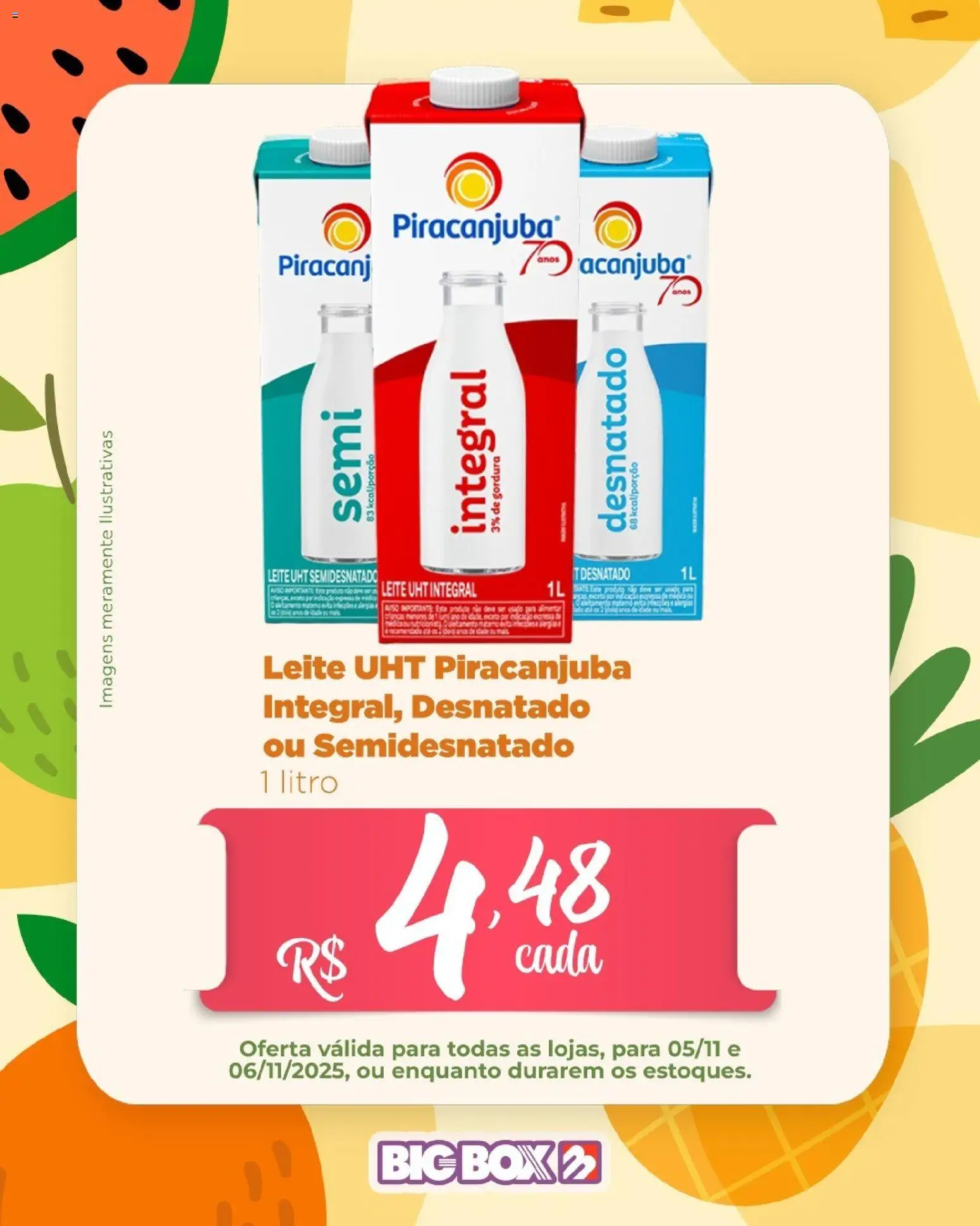 Big Box Folheto - válido de 05.11.2025 | Página: 6 | Produtos: Leite