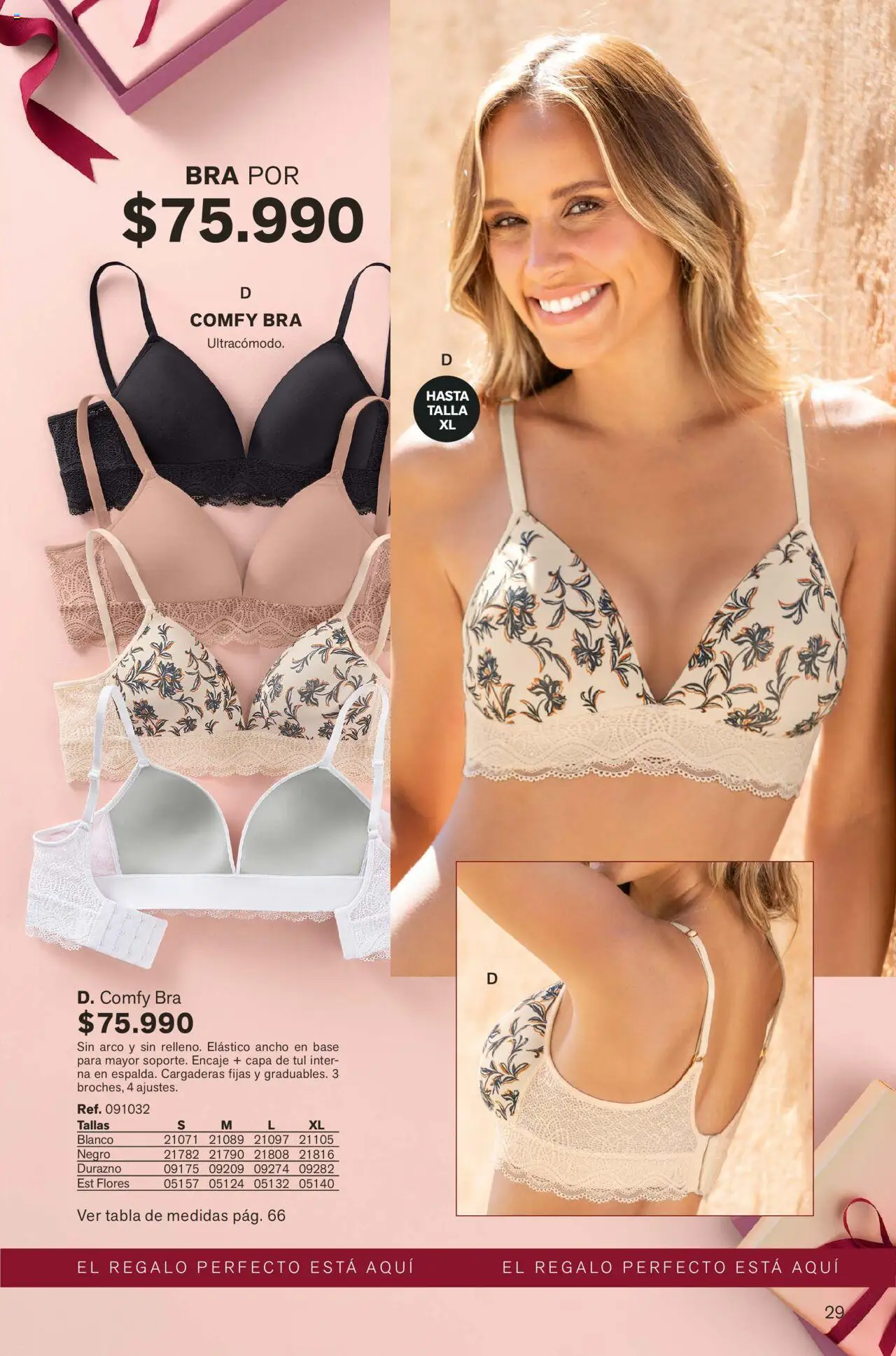 Leonisa revista - valida desde el 01.09.2025 | Página: 29 | Productos: Durazno