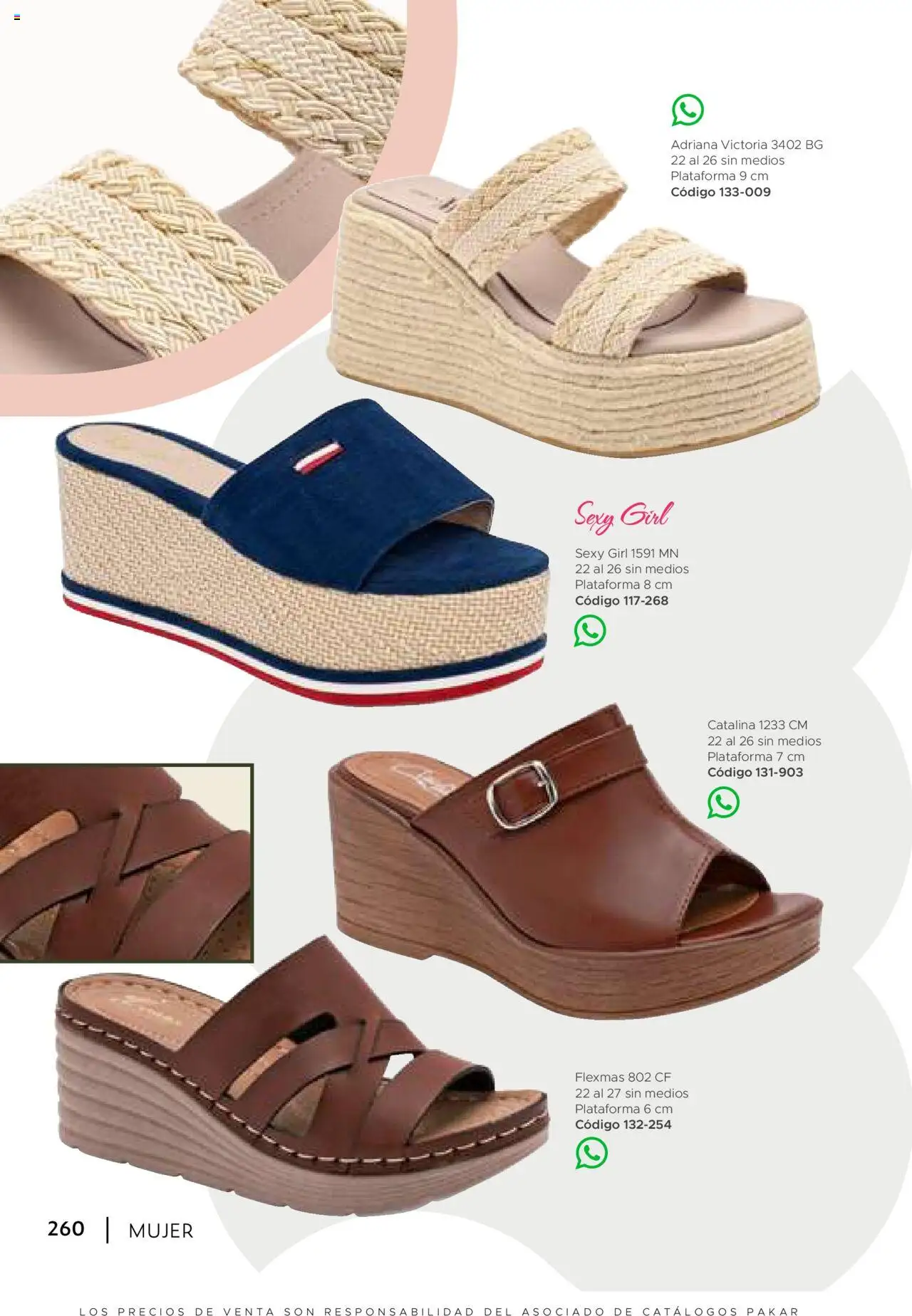 Nuevas ofertas de SC Pakar válidas en toda la República Mexicana desde el 24.07.2025. ¡Encuentra las mejores ofertas en SC Pakar Catálogo Mujer otoño / invierno! | Página: 260