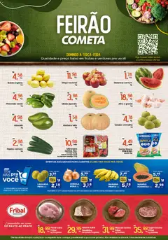 Cometa Supermercados - Ofertas Feirão - Pré-Visualização do folheto da loja Cometa Supermercados, válido de 08.02.2026