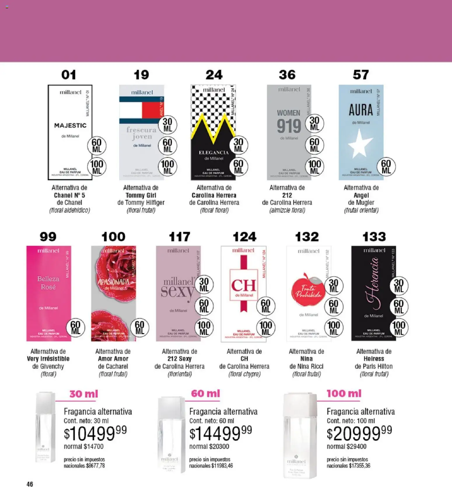 Millanel - Catálogo │ válido desde el 05.01.2026 | Página: 46 | Productos: Fragancia