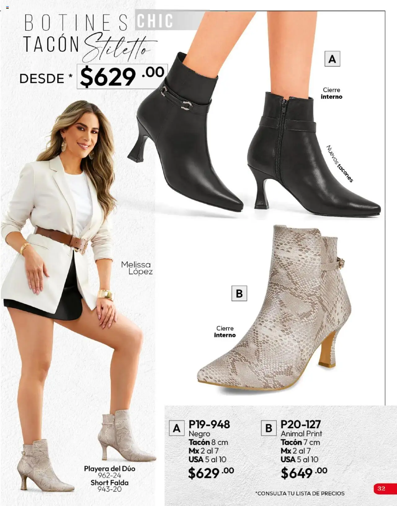 Nuevas ofertas de Cklass válidas en toda la República Mexicana desde el 16.09.2025. ¡Encuentra las mejores ofertas en Cklass - Catálogo Invierno Calzado! | Página: 33 | Productos: Playera, Falda, Short, Botines