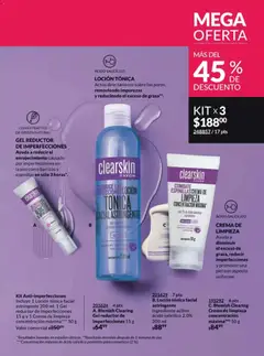 Vista previa de B. Loción tónica facial astringente, Loción tónica facial astringente Ingrediente activo: ácido salicílico 2.0% 200 ml, nuevo folleto de la tienda, válido en México a partir del 13.03.2026 | Página: 153