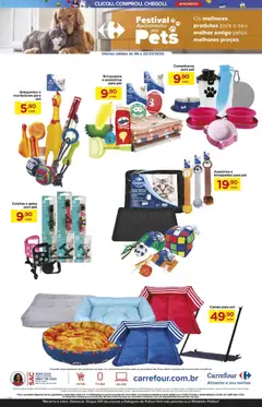 Carrefour Bairro ofertas Festival Pets - Pré-Visualização do folheto da loja Carrefour Bairro, válido de 06.03.2026 | Página: 7 | Produtos: Areia, Tapete, Tapete higiênico