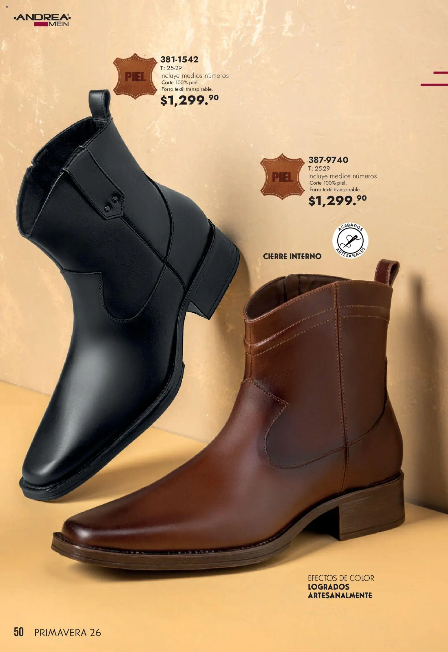 Nuevas ofertas de Andrea válidas en toda la República Mexicana desde el 22.03.2026. ¡Encuentra las mejores ofertas en Andrea catálogo Lo más top! | Página: 50