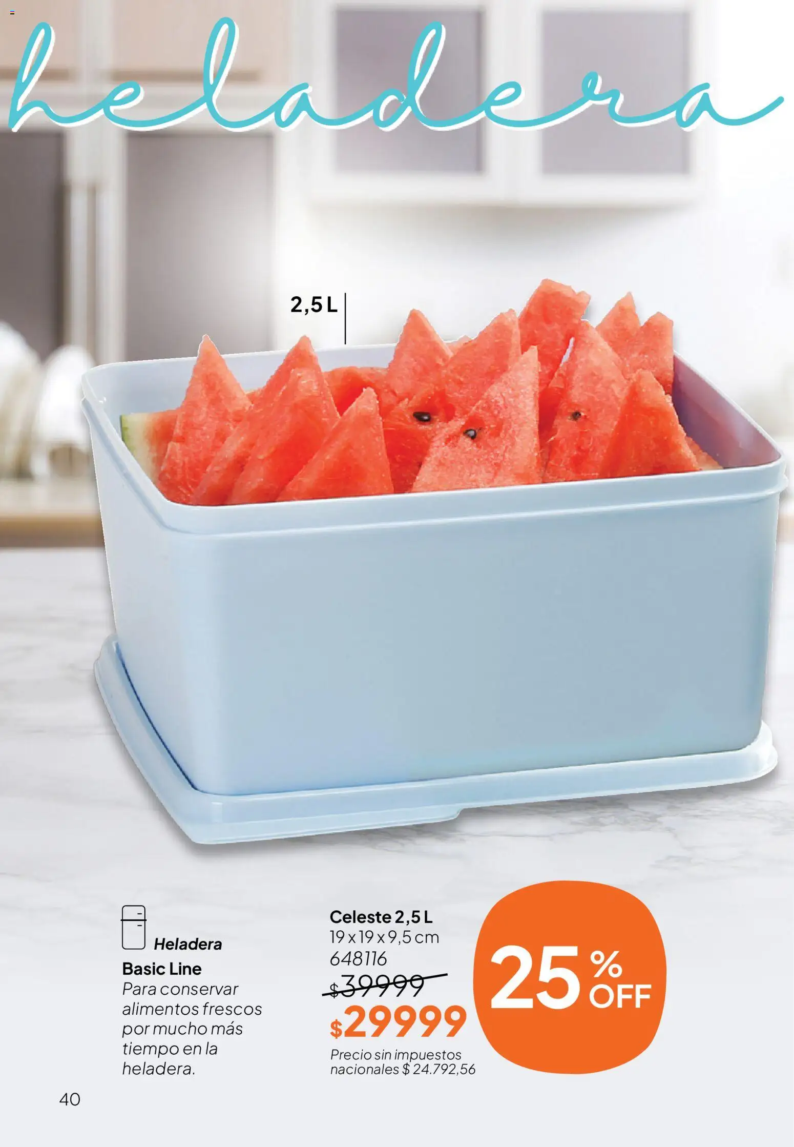 Tupperware Folleto │ válido desde el 28.04.2026 | Página: 41 | Productos: Heladera
