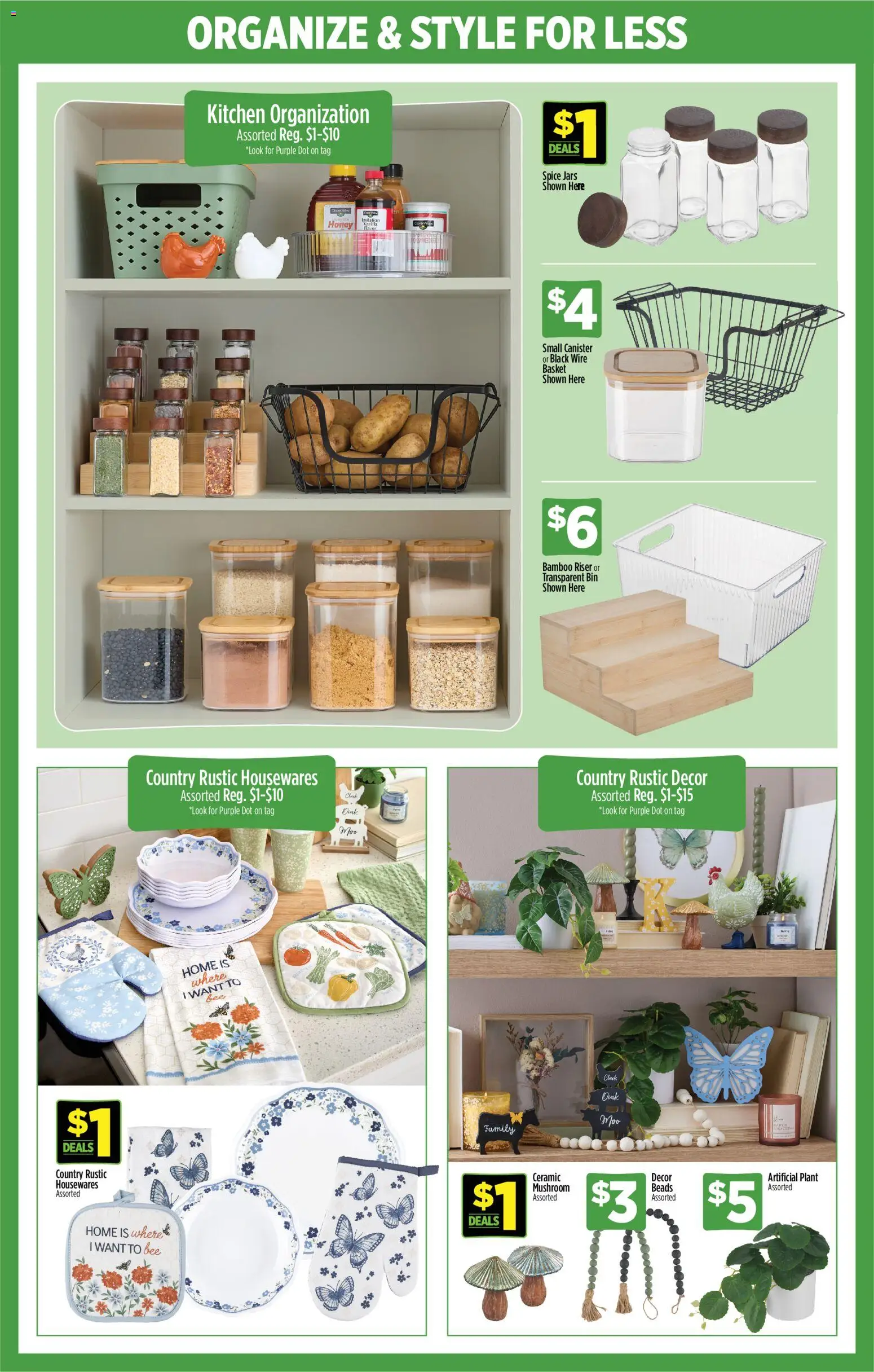 Dollar General Weekly Ad - TX - valid from 11.01.2026 | Page: 7 | Products: Basket, Wire