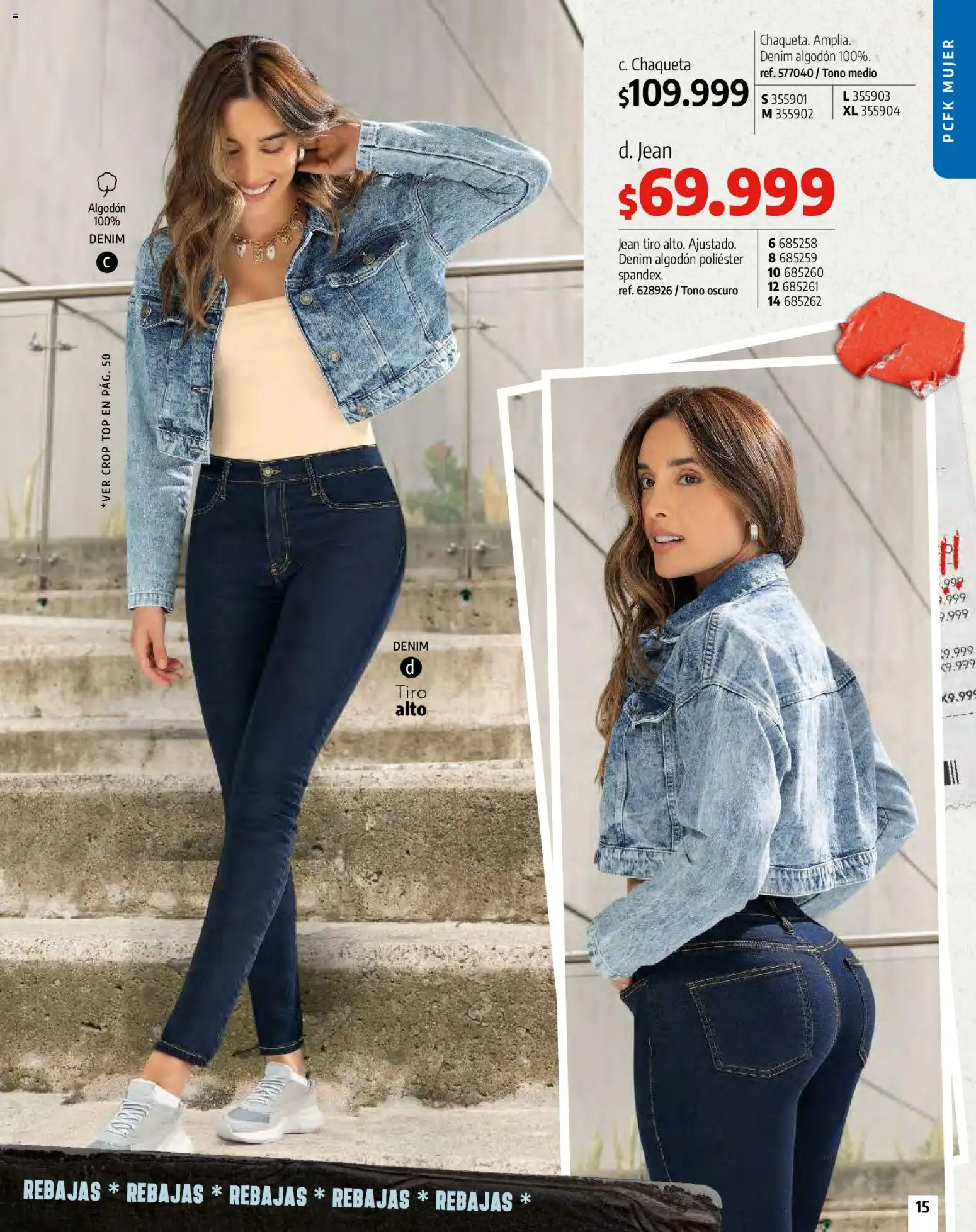 Pacifika revista - valida desde el 01.01.2026 | Página: 15 | Productos: Algodón, Jean, Top, Chaqueta