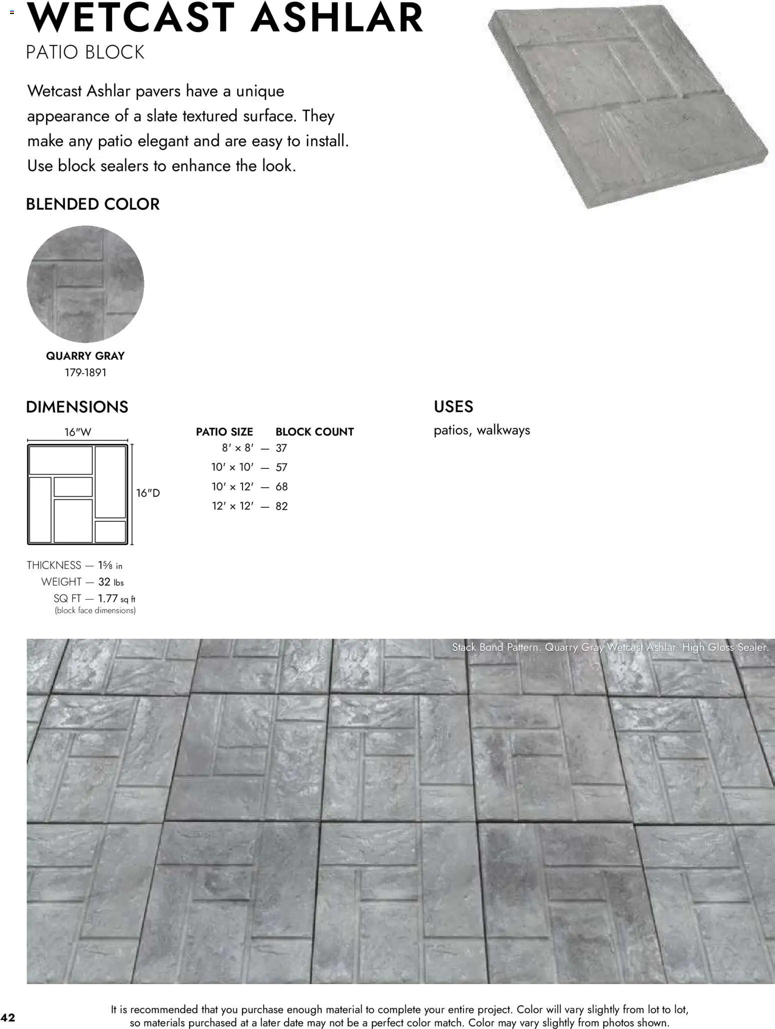 Menards - Summer catalog - valid from 02.04.2026 | Page: 42 | Products: Date, Weight