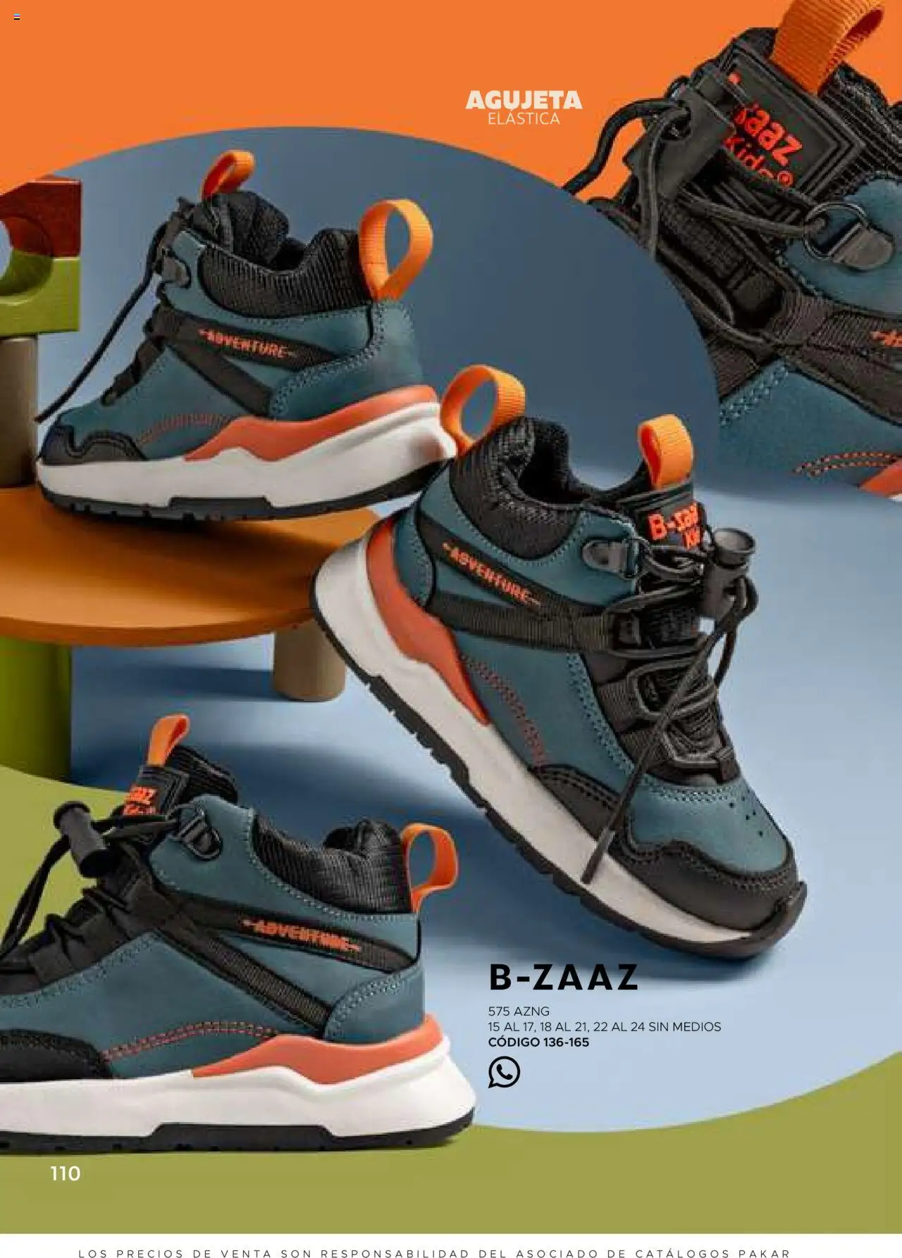 Nuevas ofertas de SC Pakar válidas en toda la República Mexicana desde el 24.07.2025. ¡Encuentra las mejores ofertas en SC Pakar - Catálogo Nino otoño / invierno! | Página: 110