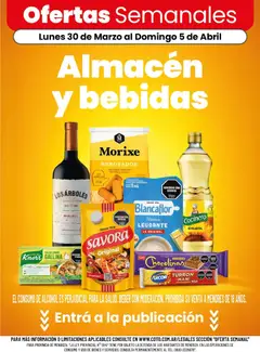 Vista previa Coto - Ofertas Almacén y bebidas válido desde el 30.03.2026