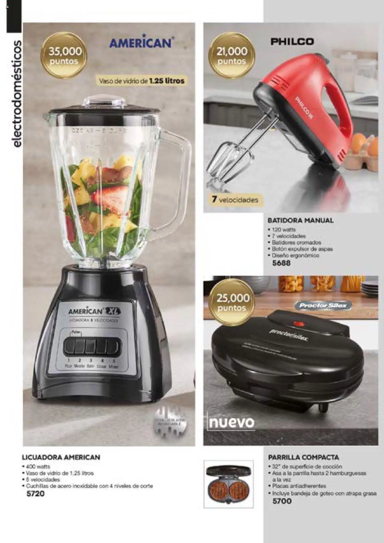 Nuevas ofertas de Fuller válidas en toda la República Mexicana desde el 13.06.2025. ¡Encuentra las mejores ofertas en Fuller catálogo Puntos! | Página: 14 | Productos: Bandeja, Licuadora, Parrilla, Batidora