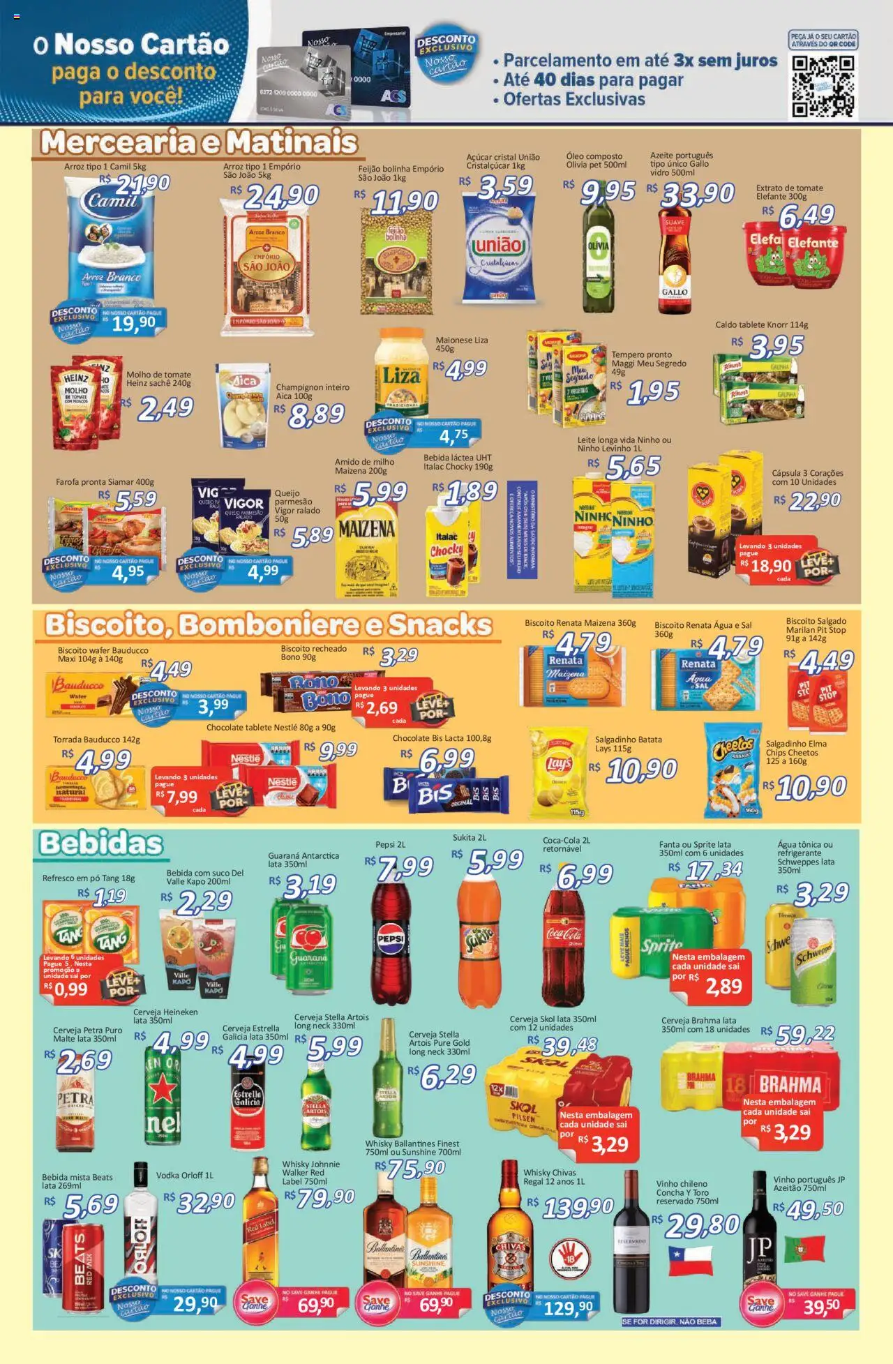 Savegnago Folheto - válido de 16.10.2025 | Página: 3 | Produtos: Whisky, Cola, Cerveja Heineken, Knorr