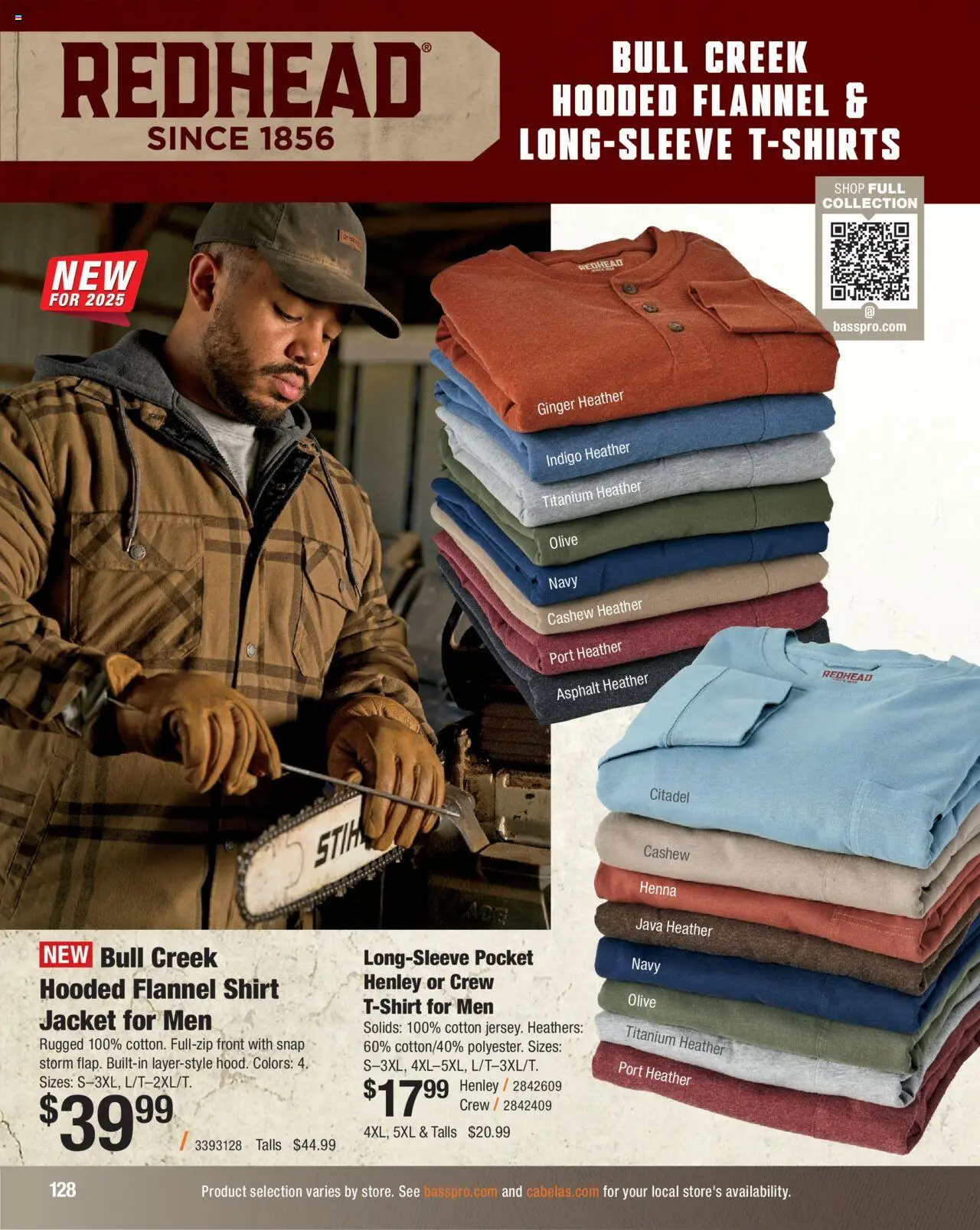 Cabela's Hunting Master 25 - valid from 11.08.2025 | Page: 128 | Products: Ginger, Shirt, Jacket