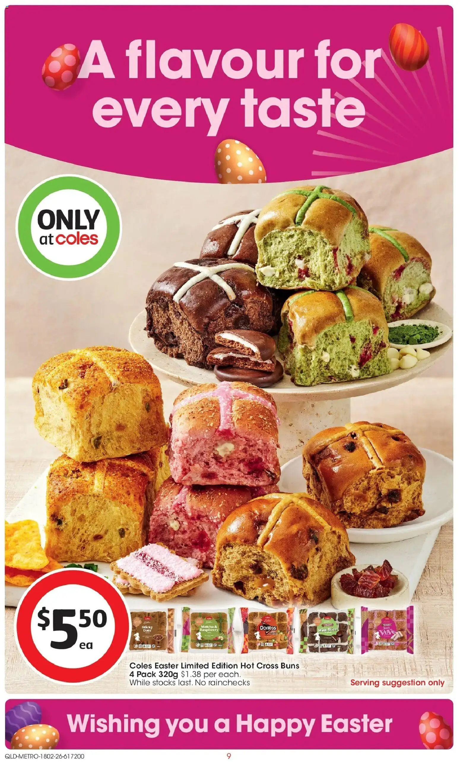 Coles catalogue - valid from 18.02.2026 | Page: 9 | Products: Potatoes, Date, Raspberry