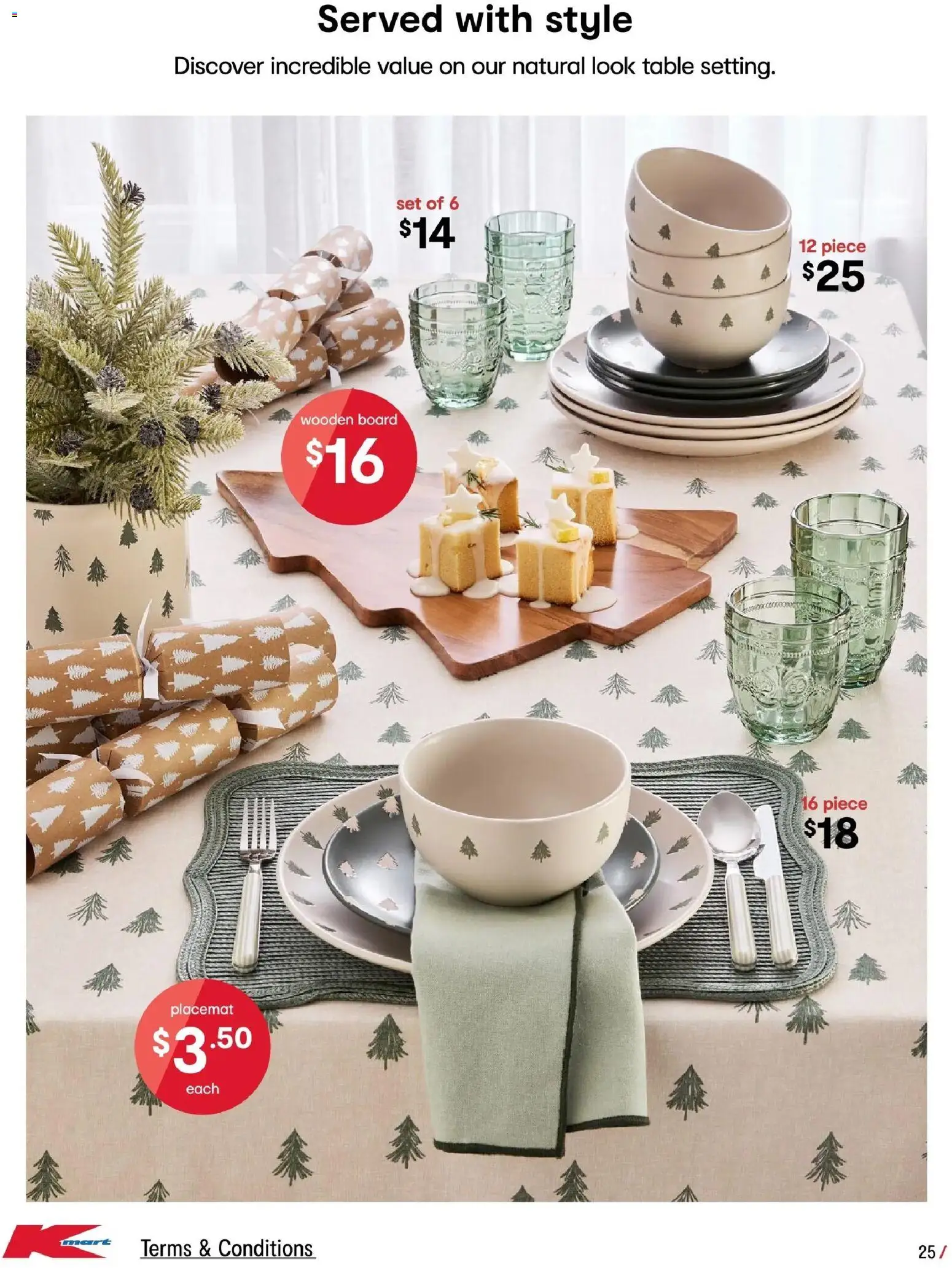 Kmart catalogue - valid from 04.12.2025 | Page: 25 | Products: Table
