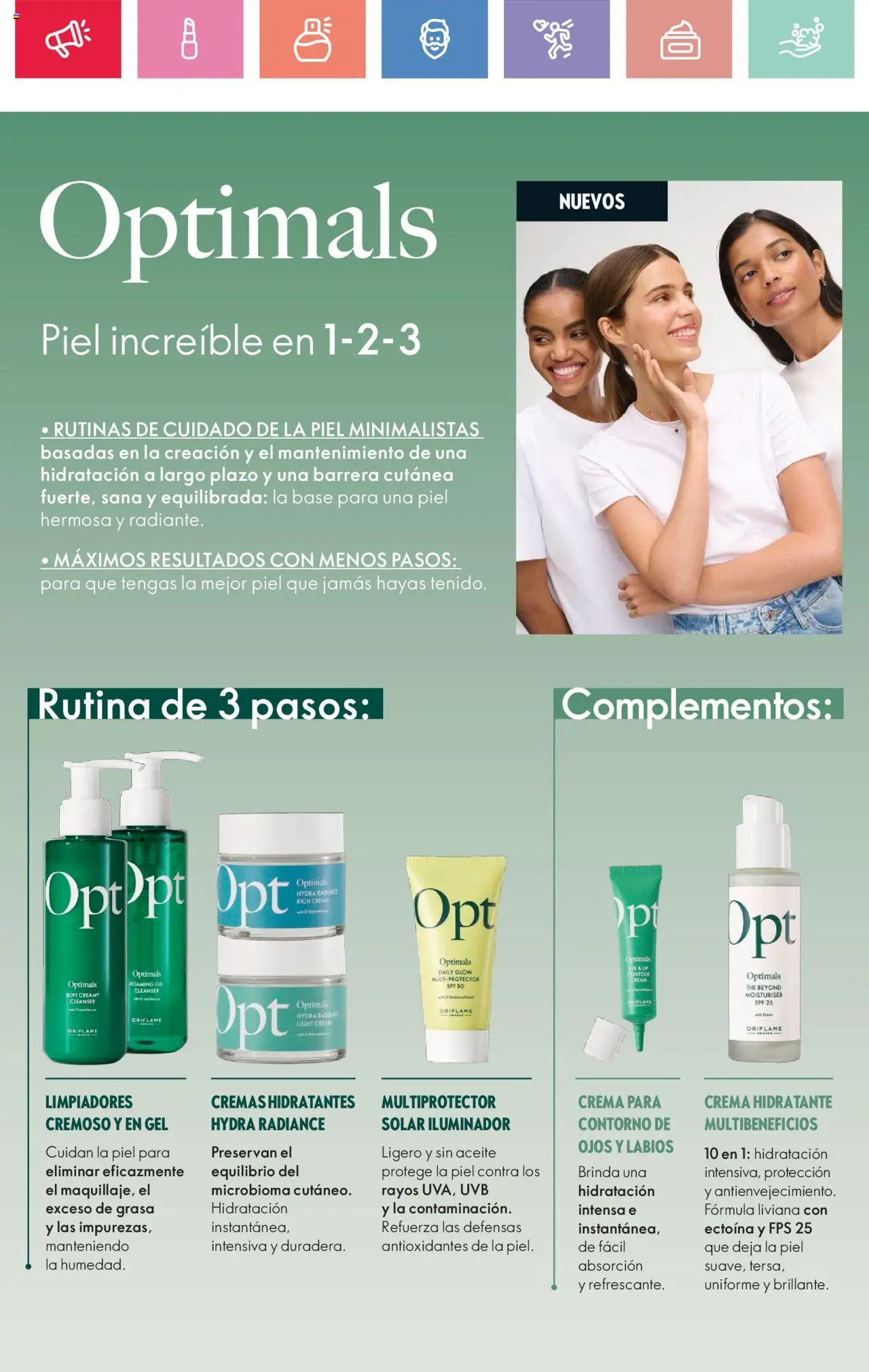 Oriflame catálogo │ válido desde el 21.06.2025 | Página: 66 | Productos: Contorno, Base, Aceite, Crema