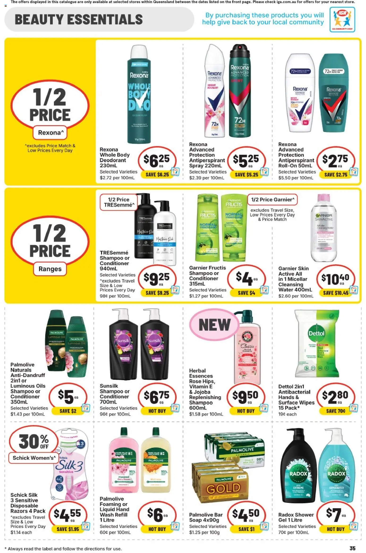 IGA catalogue - valid from 11.03.2026 | Page: 37 | Products: Conditioner, Antiperspirant, Herbal, Vitamin