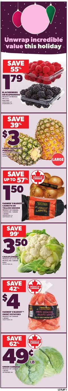 Preview of Zehrs weekly flyer / circulaire from shop Zehrs valid from 18.12.2025